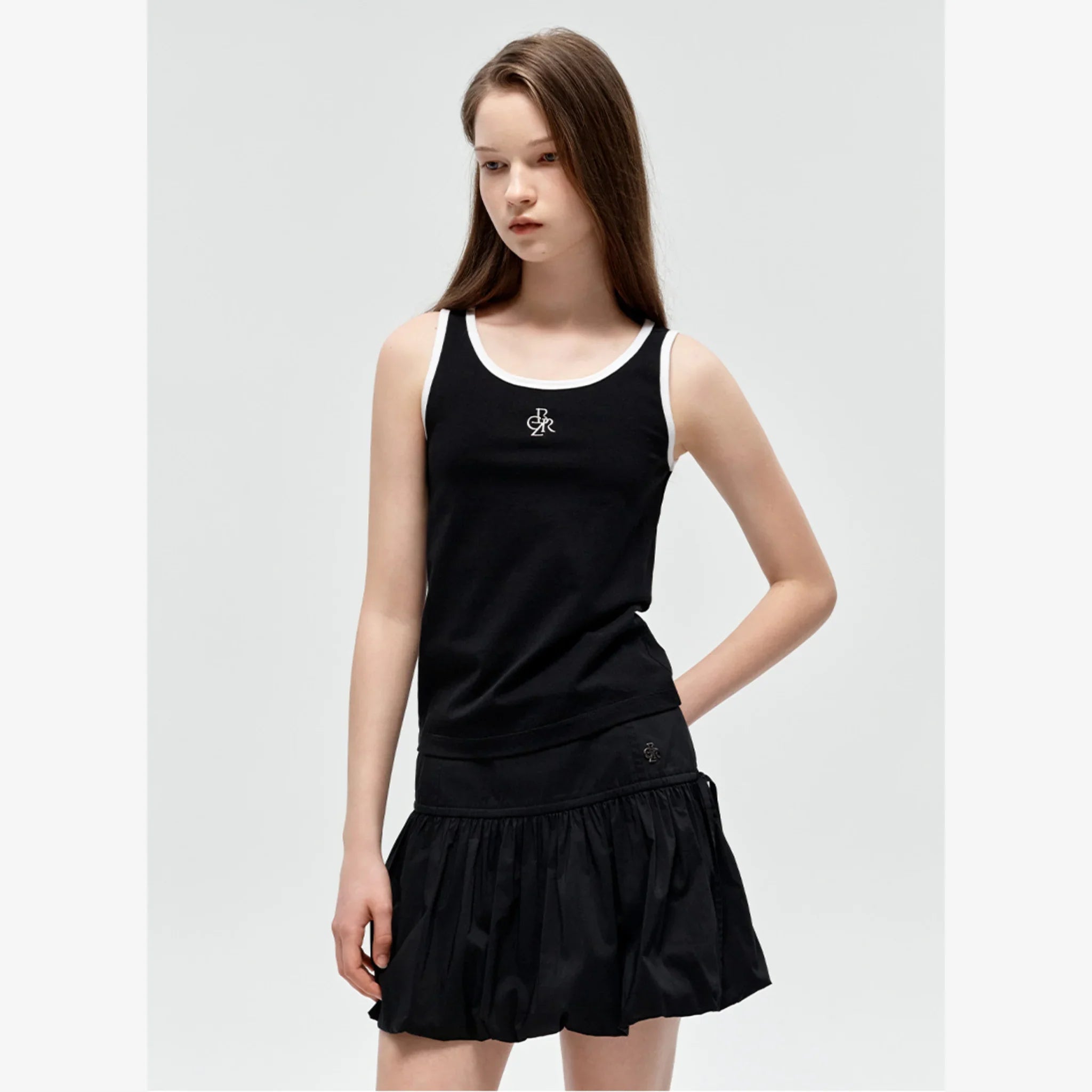CITYBREEZE SYMBOL LOGO POINT SLEEVELESS T-SHIRT-3