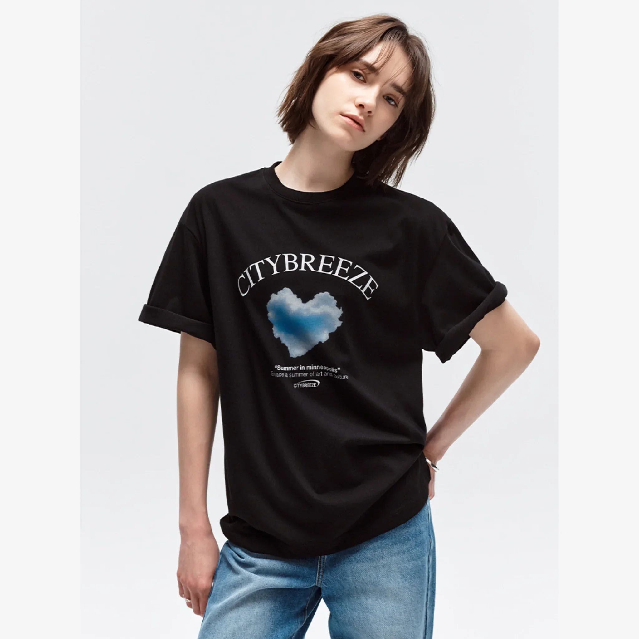 CITYBREEZE CLOUDY DREAM HALF-SLEEVE T-SHIRT-3