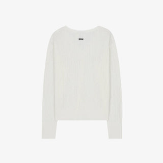 ARTID TWO-WAY UNBALANCE BUTTON-UP CARDIGAN SET-UP