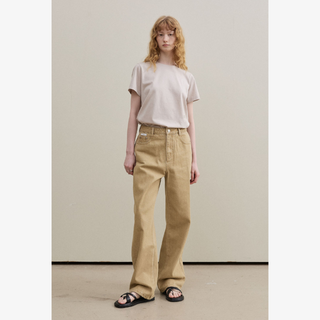 STRAIGHT DENIM PANTS