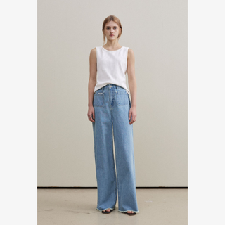 SELVY POCKET DENIM PANTS