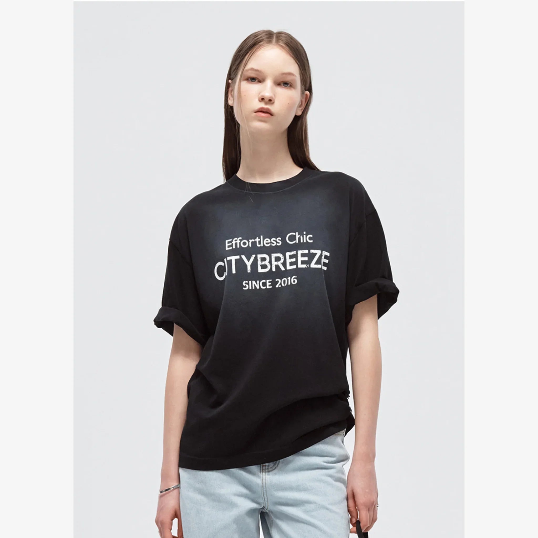 CITYBREEZE SMUDGE WASH HALF-SLEEVE T-SHIRT-3