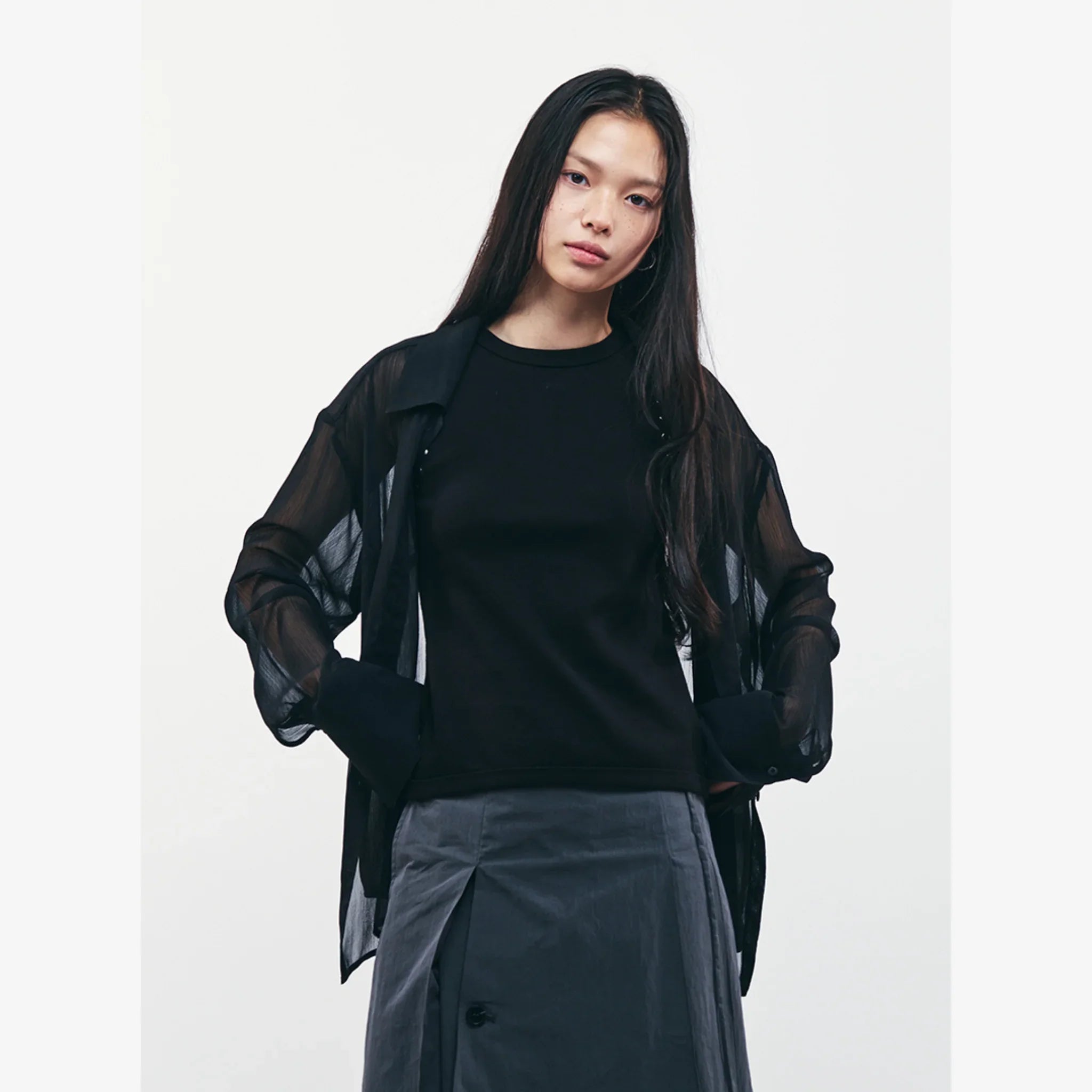CITYBREEZE SHEER CUFF SHIRT-6