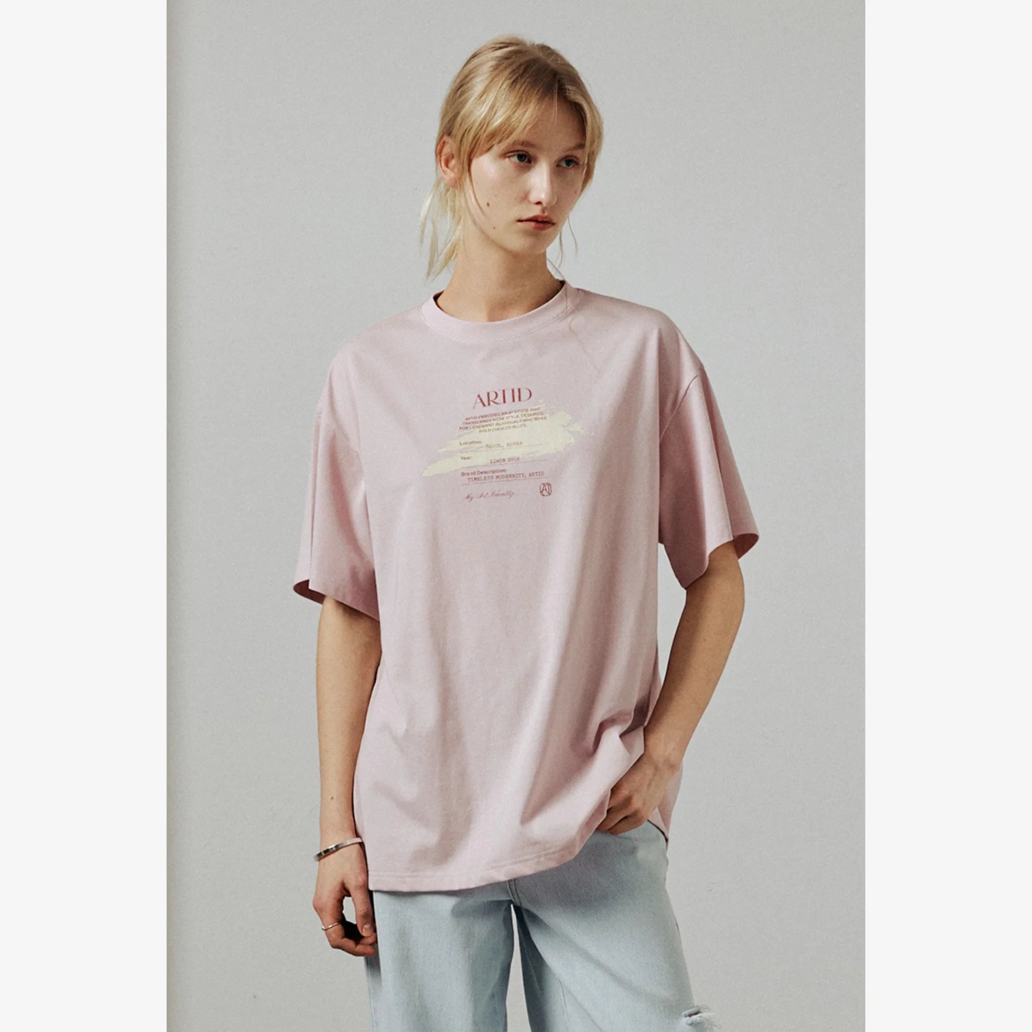ARTID SPREAD OVERSIZED SHORT SLEEVE T SHIRT-3