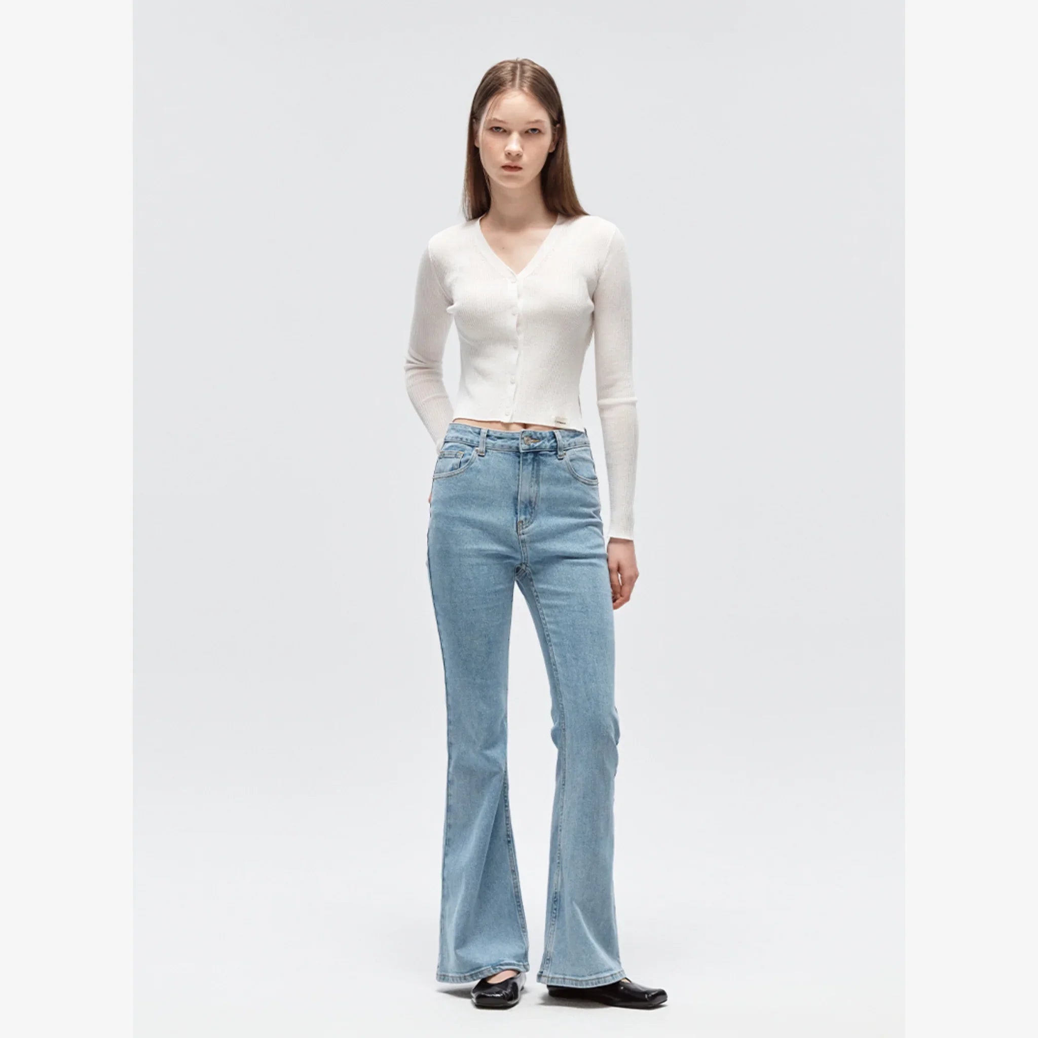 CITYBREEZE FLARE DENIM PANTS-3
