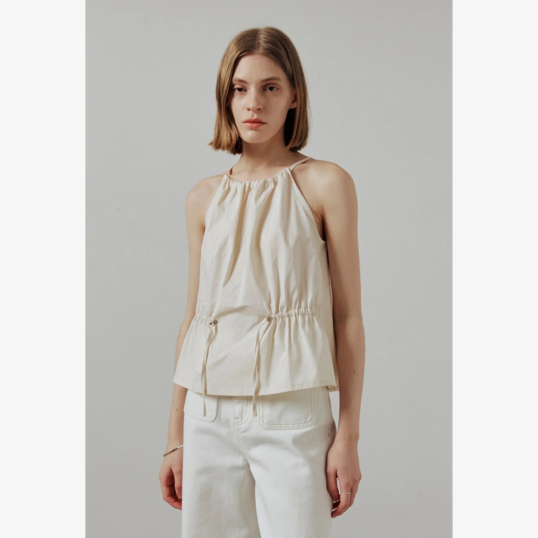 ARTID HALTER NECK BLOUSE-3