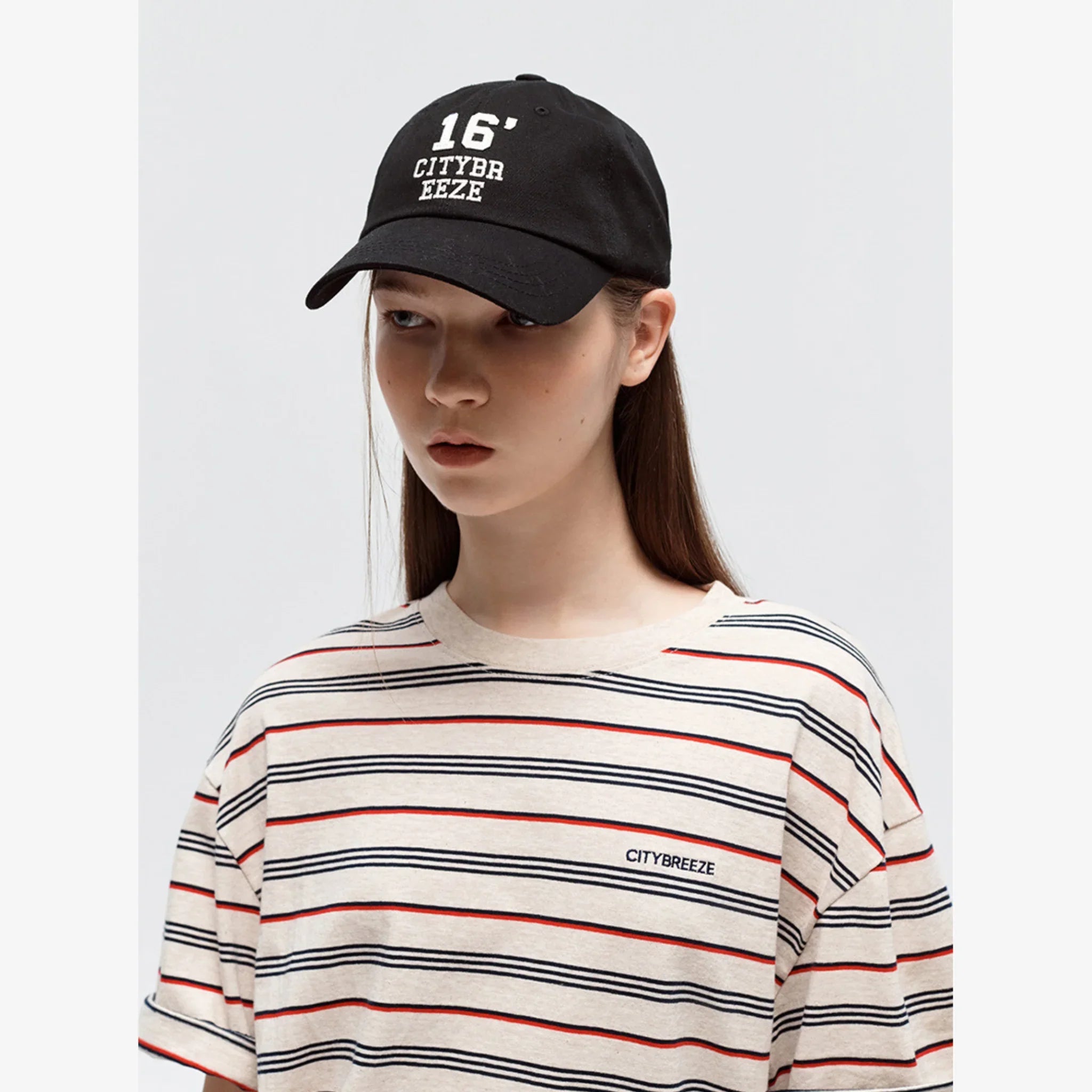 CITYBREEZE LOGO FELTED APPLIQUE BALLCAP-5