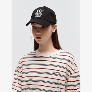 LOGO FELTED APPLIQUE BALLCAP