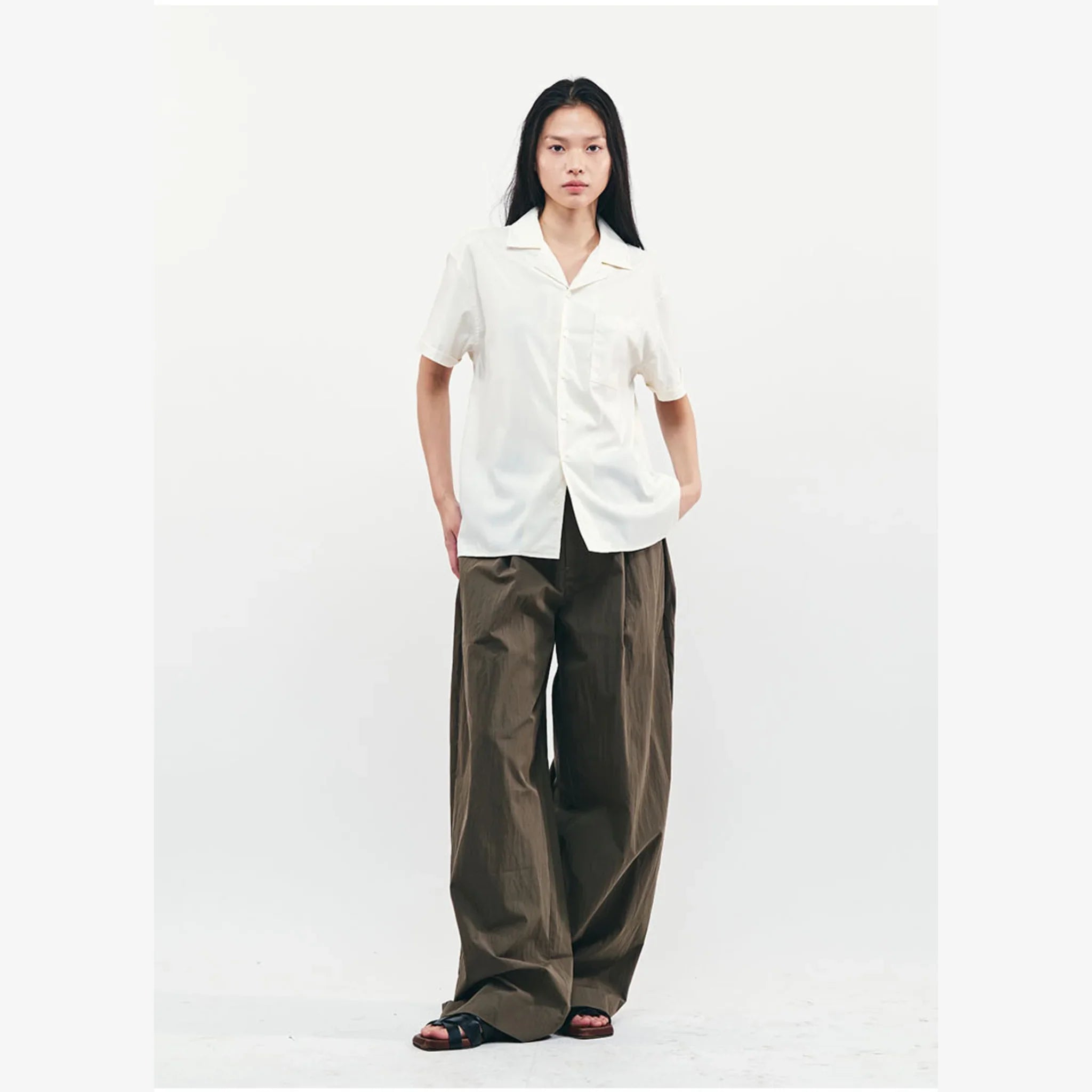 CITYBREEZE WRINKLE FREE OVERSIZED HALF SLEEVE SHIRT-8