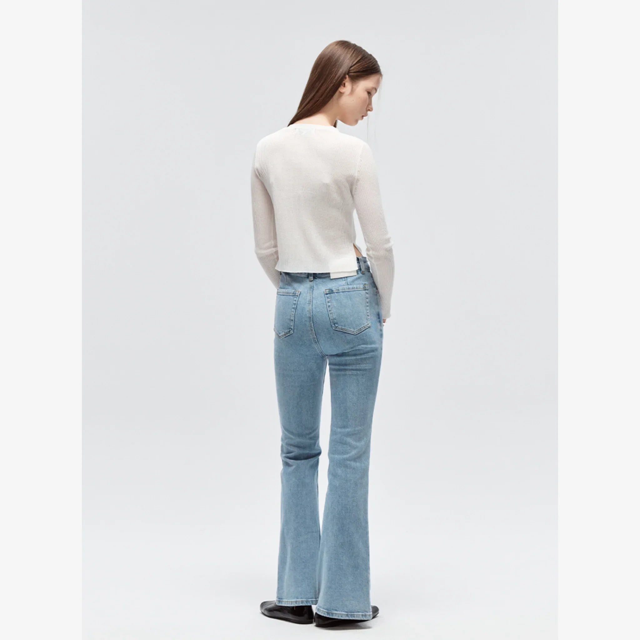 CITYBREEZE FLARE DENIM PANTS-4
