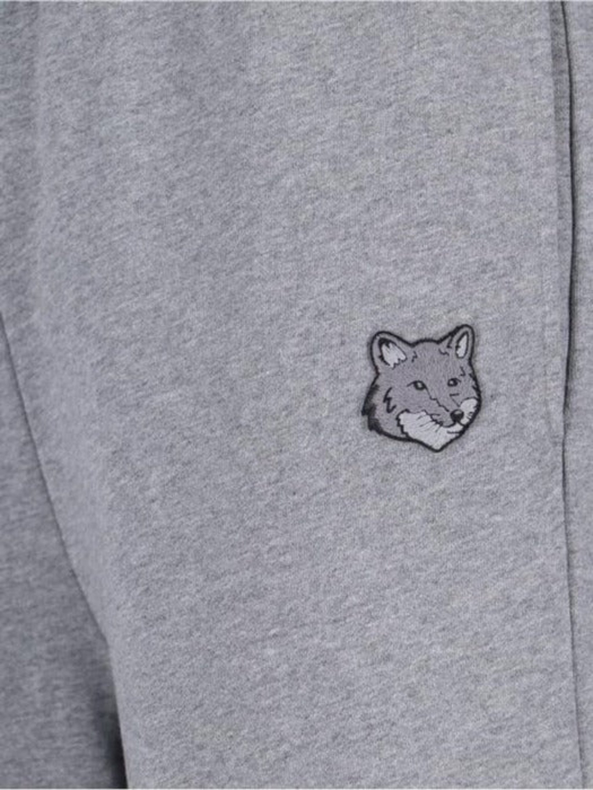 MAISON KITSUNÉ Bold Fox Head Patch Relaxed Jog Pants-4