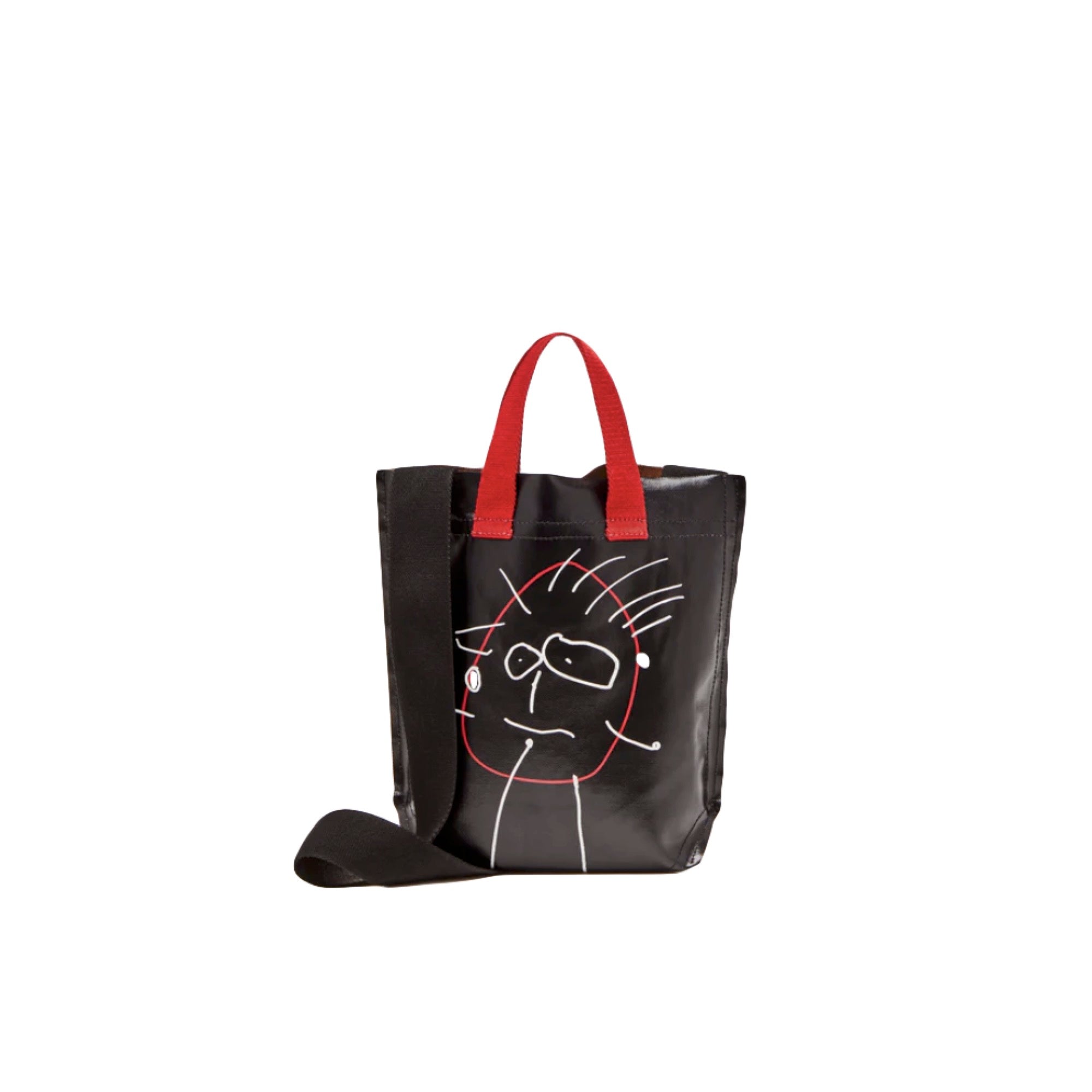 PLAN C "Pili and Bianca" Mini Shopper Bag-2