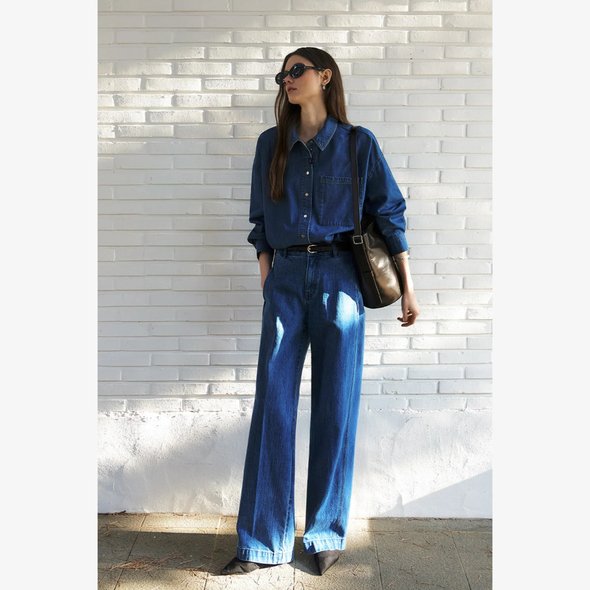 ARTID DENIM OVERSIZED POCKET SHIRT-4