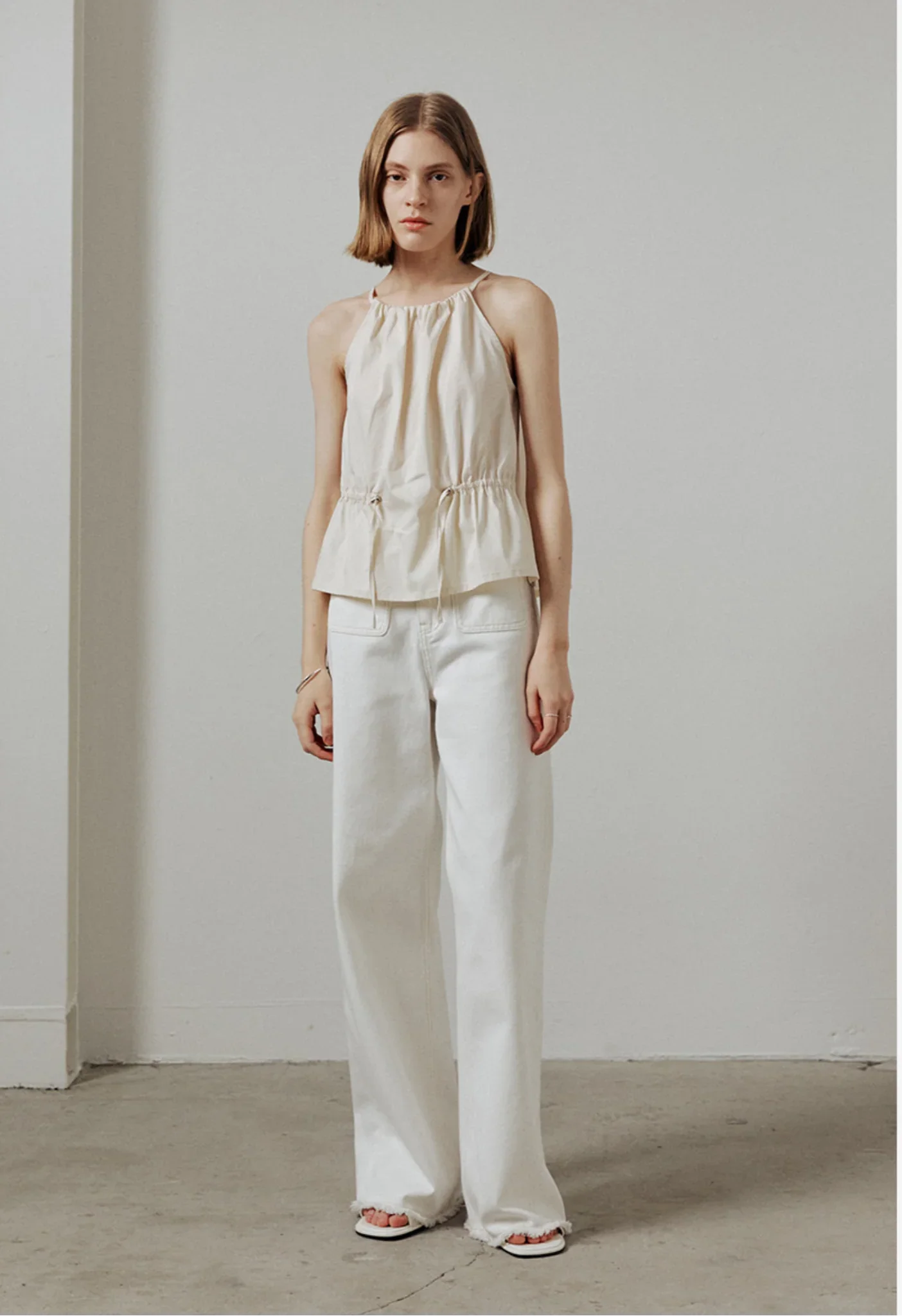 ARTID HALTER NECK BLOUSE-4
