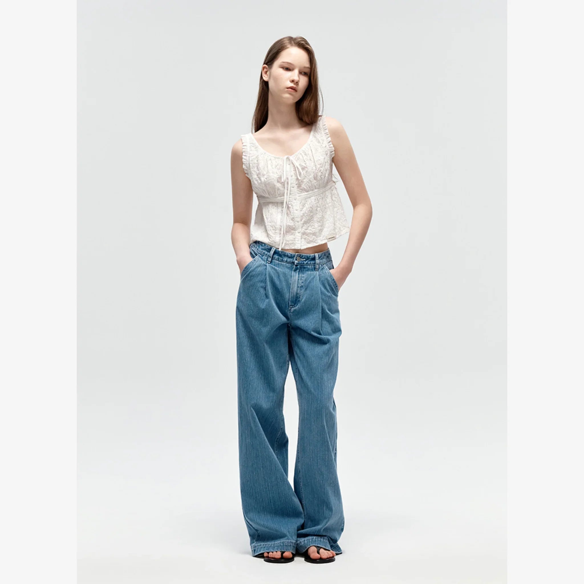 CITYBREEZE LACE SLEEVELESS BLOUSE-4