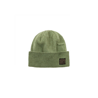SOHC Lighter Pocket Knitted Beanie (Olive)