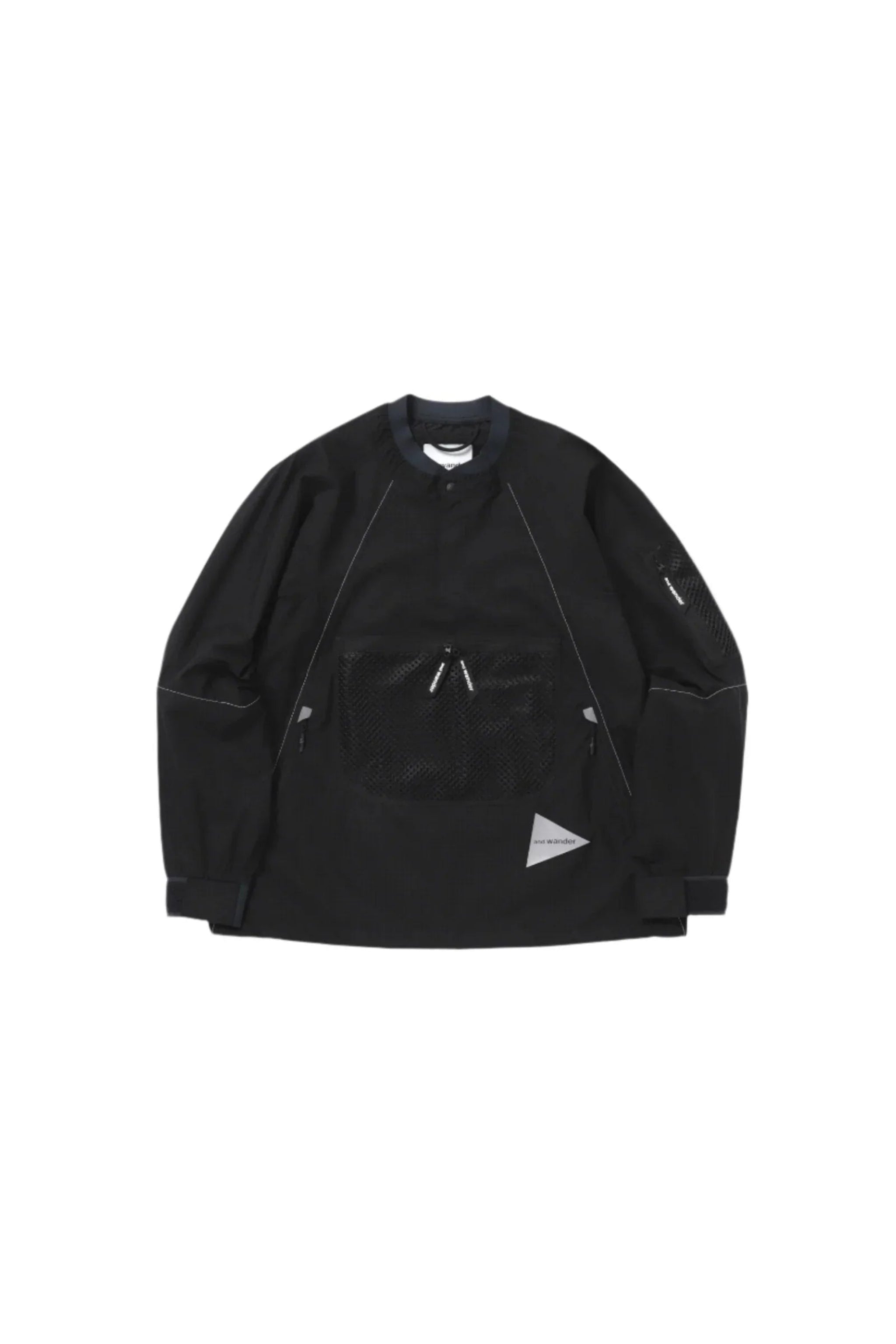 AND WANDER Breath Rip Pullover Jacket