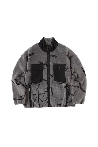 Diajiro Ohara Map Key Boa Jacket