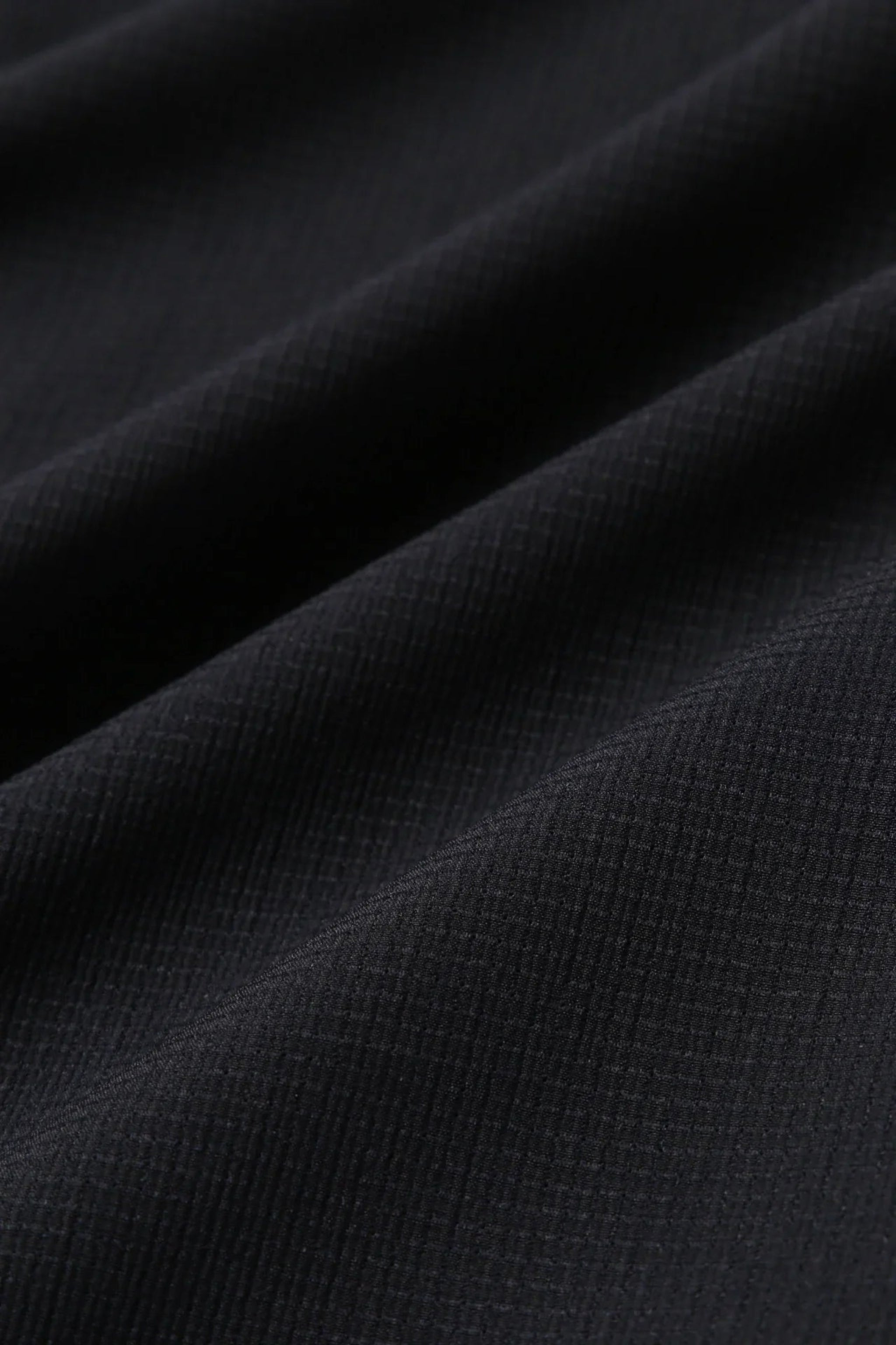 Close-up of black textured fabric