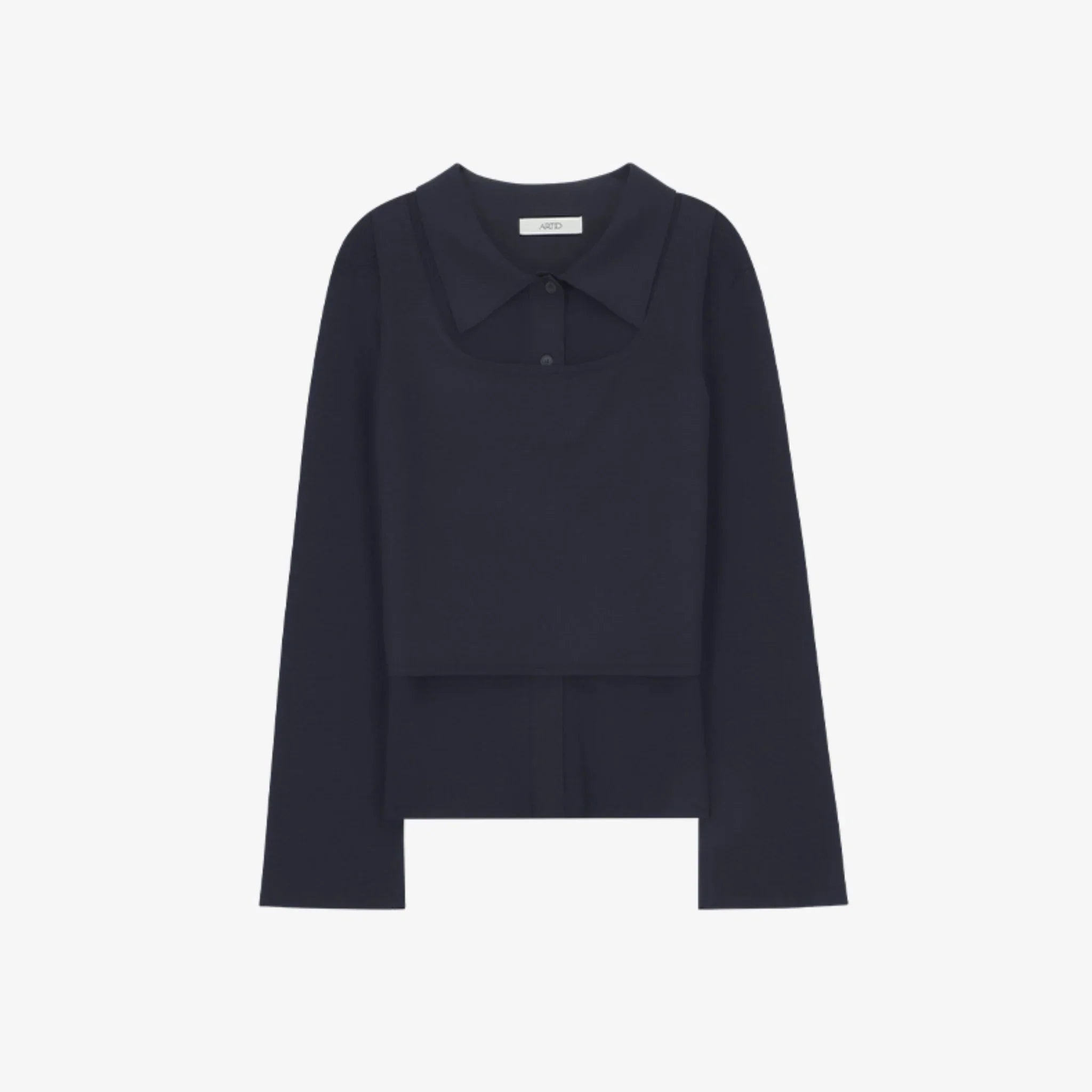 ARTID OPEN COLLAR CARDIGAN SET-UP-5