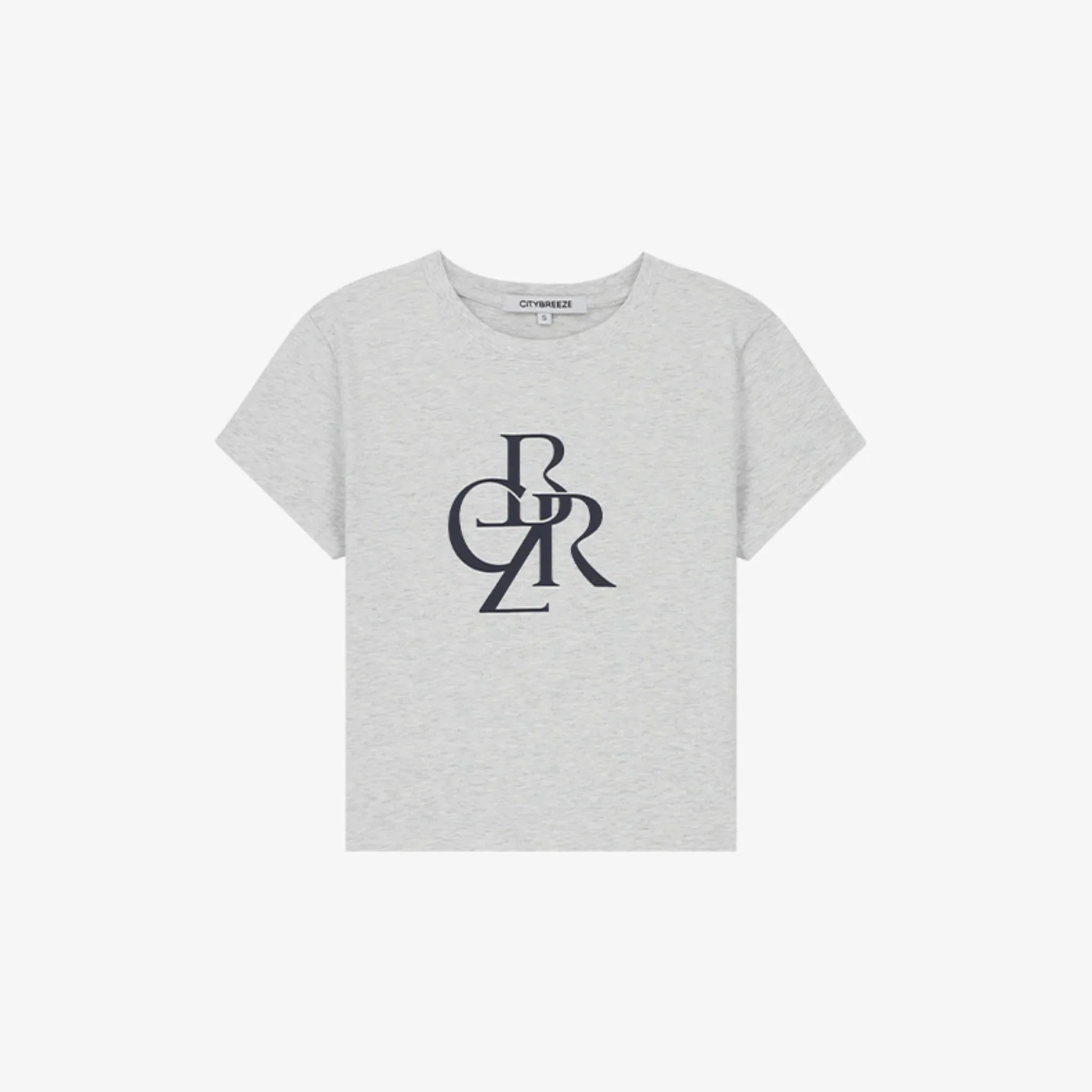 CITYBREEZE SYMBOL LOGO CROP HALF-SLEEVE T-SHIRT-9