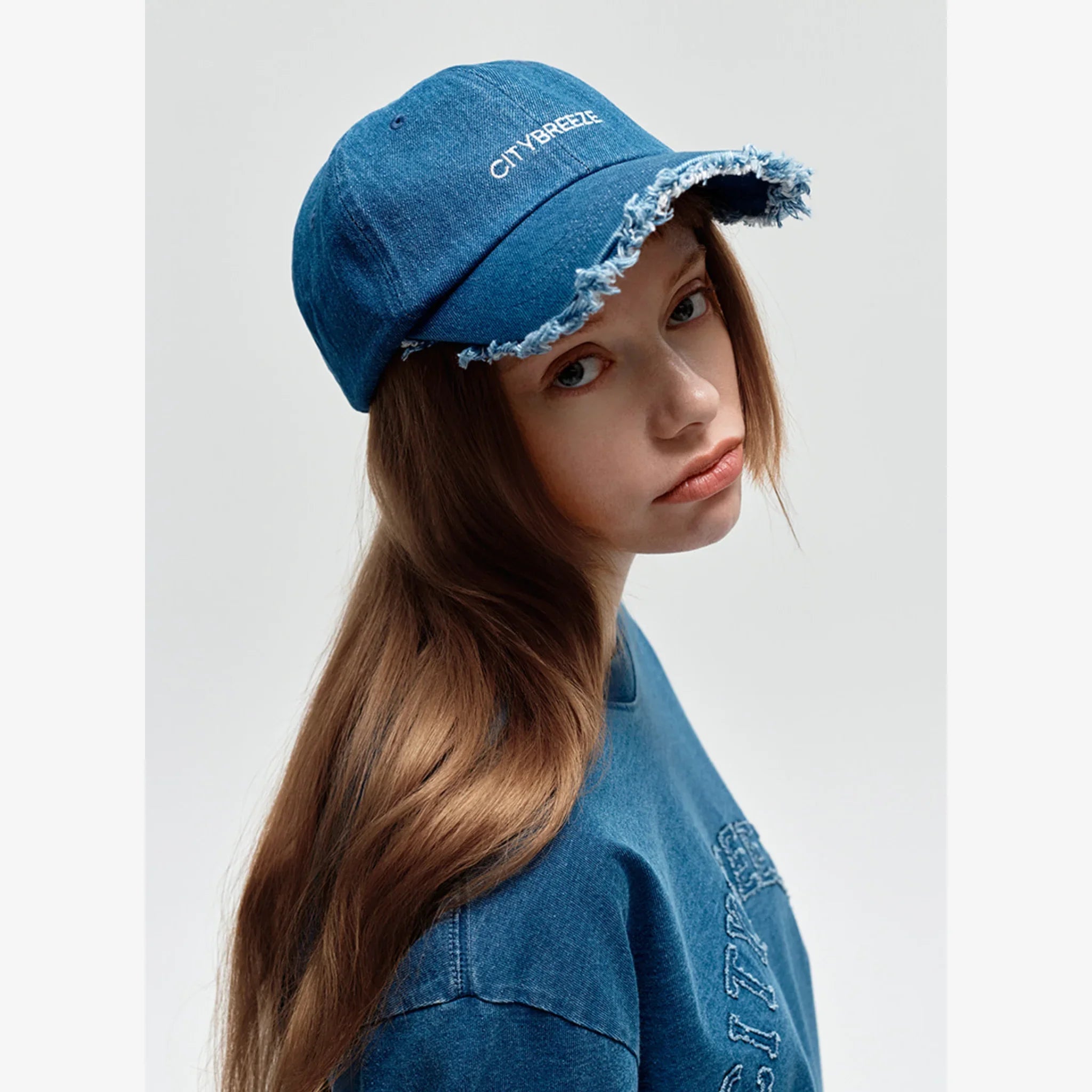 CITYBREEZE SCRATCH POINT VINTAGE DENIM BALLCAP-5
