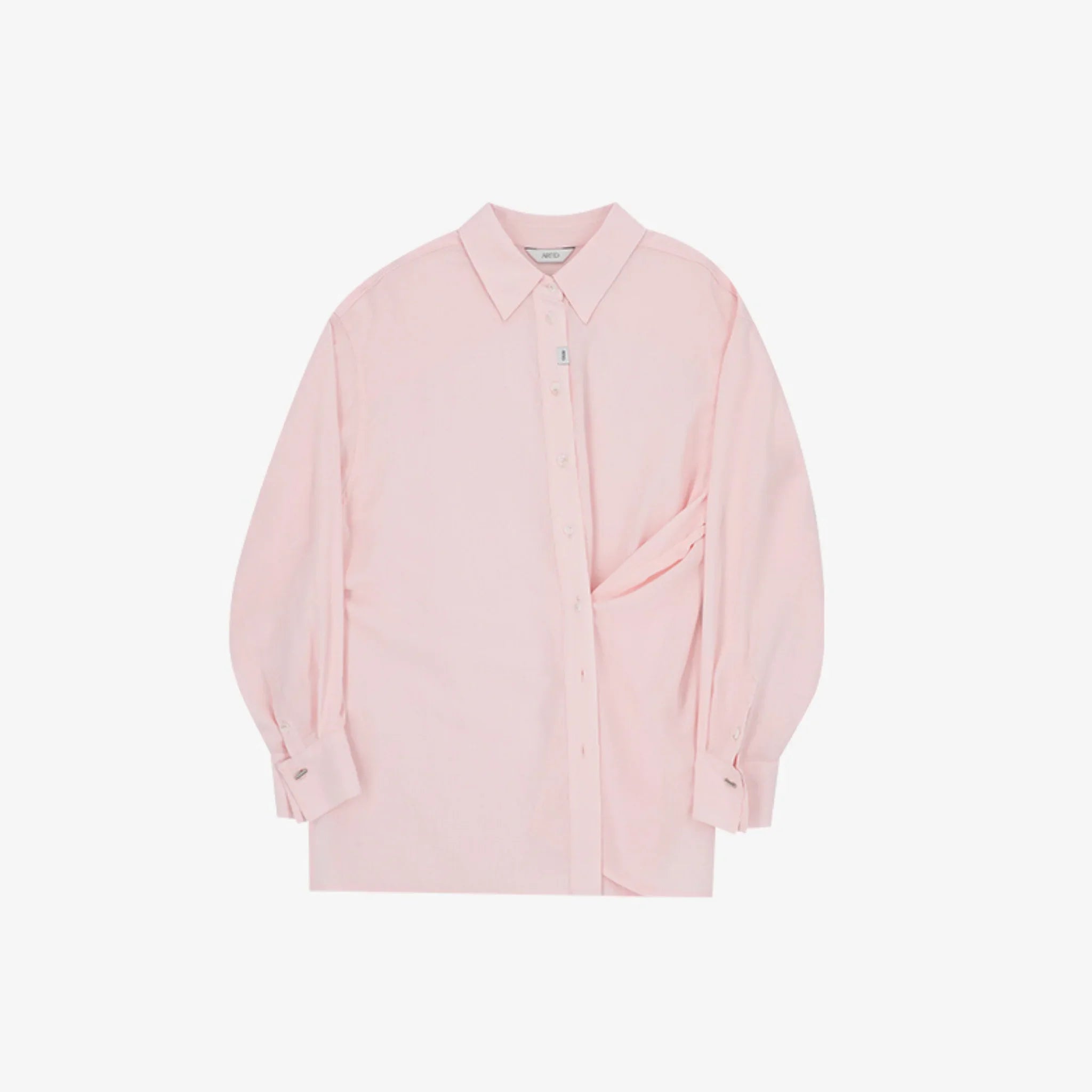 ARTID LINEN OVERSIZED TWO WAY SHIRT-5