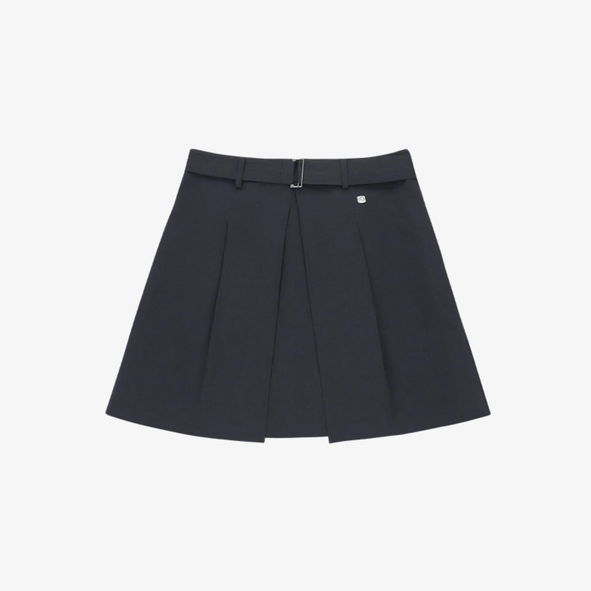ARTID BELTED PLEATED SKIRT