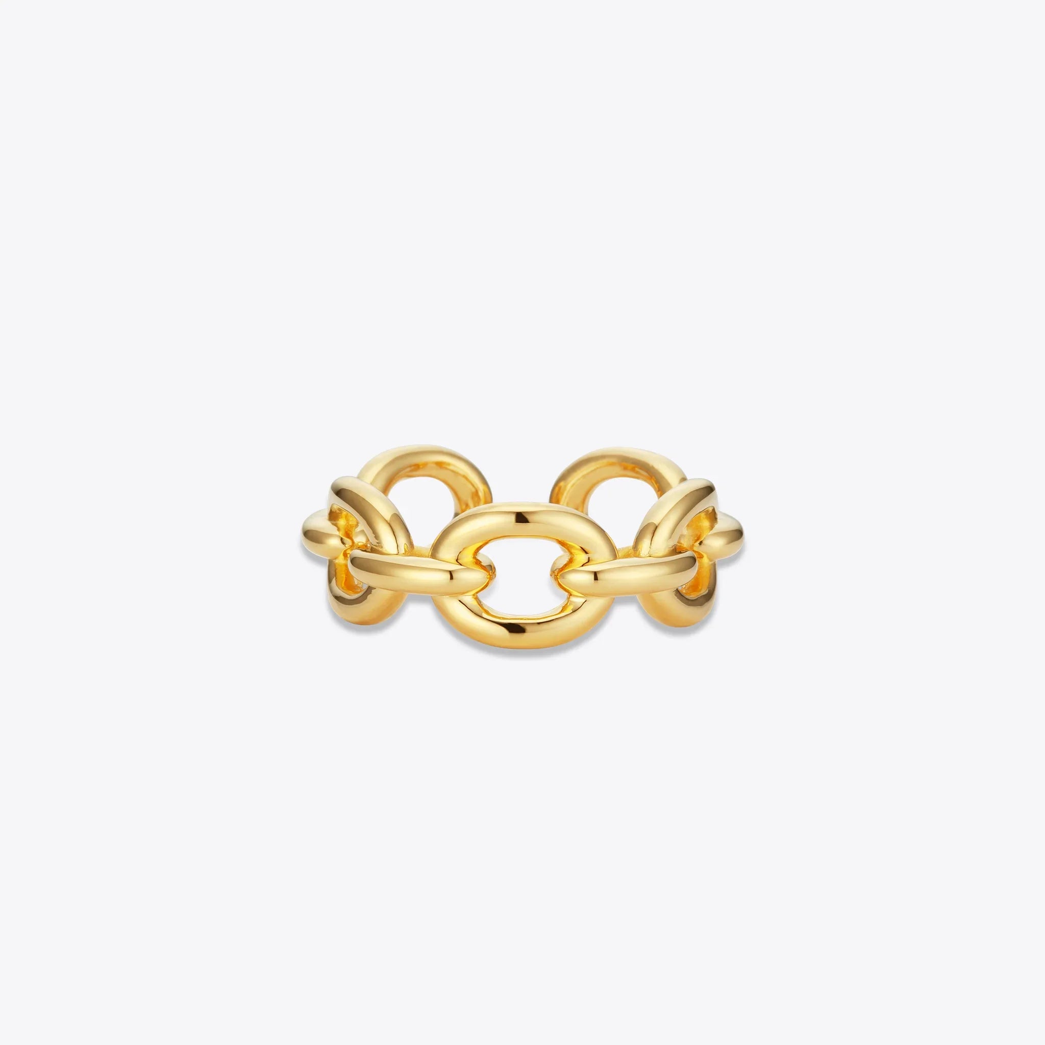 MSGRN Marilyn EBL Petite Ring 14K Yellow Gold Plated Sterling Silver-2