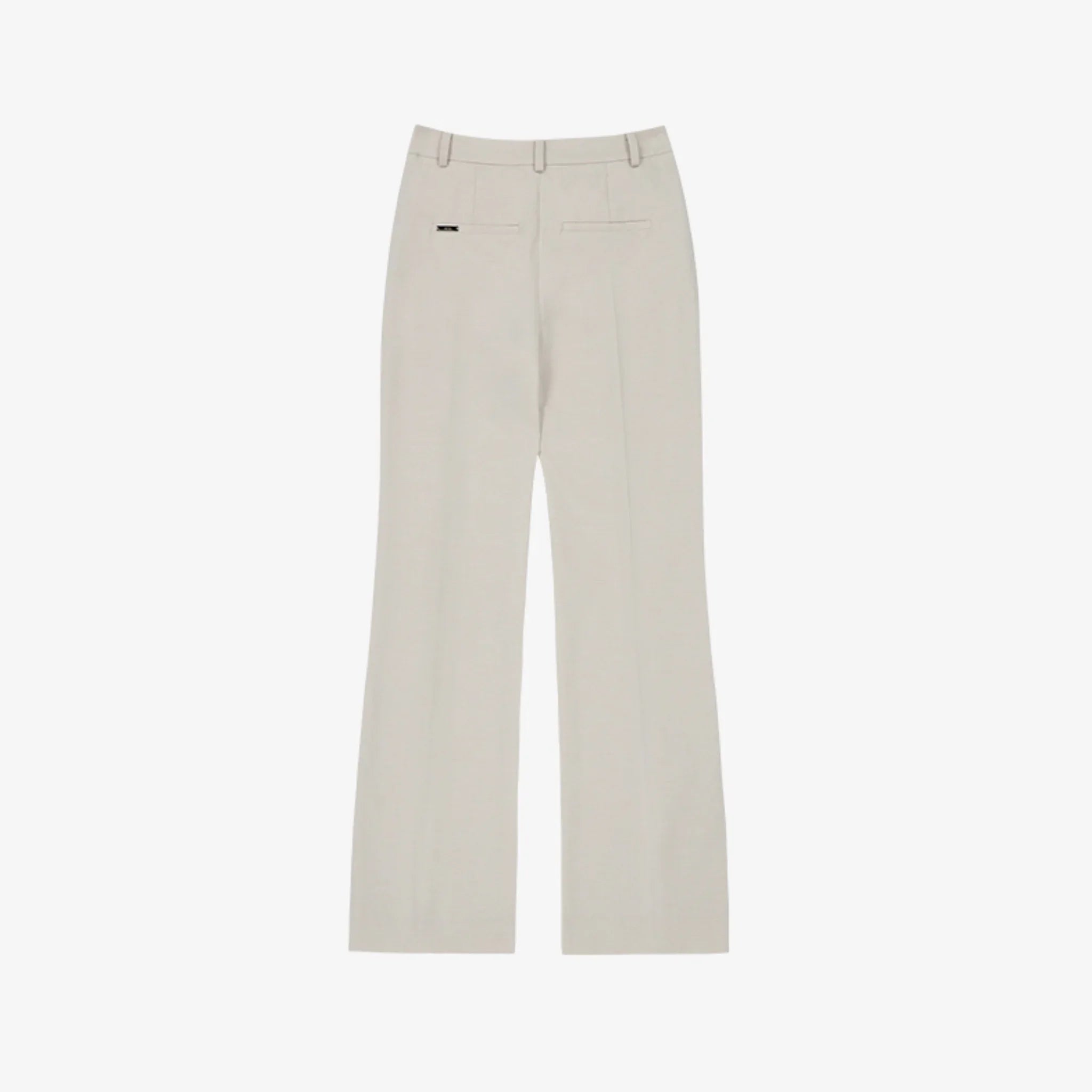 ARTID LIGHT WOOL SLIM BOOTCUT SLACKS-6