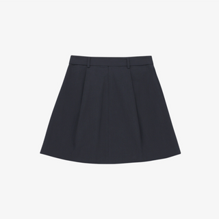 BELTED PLEATED SKIRT