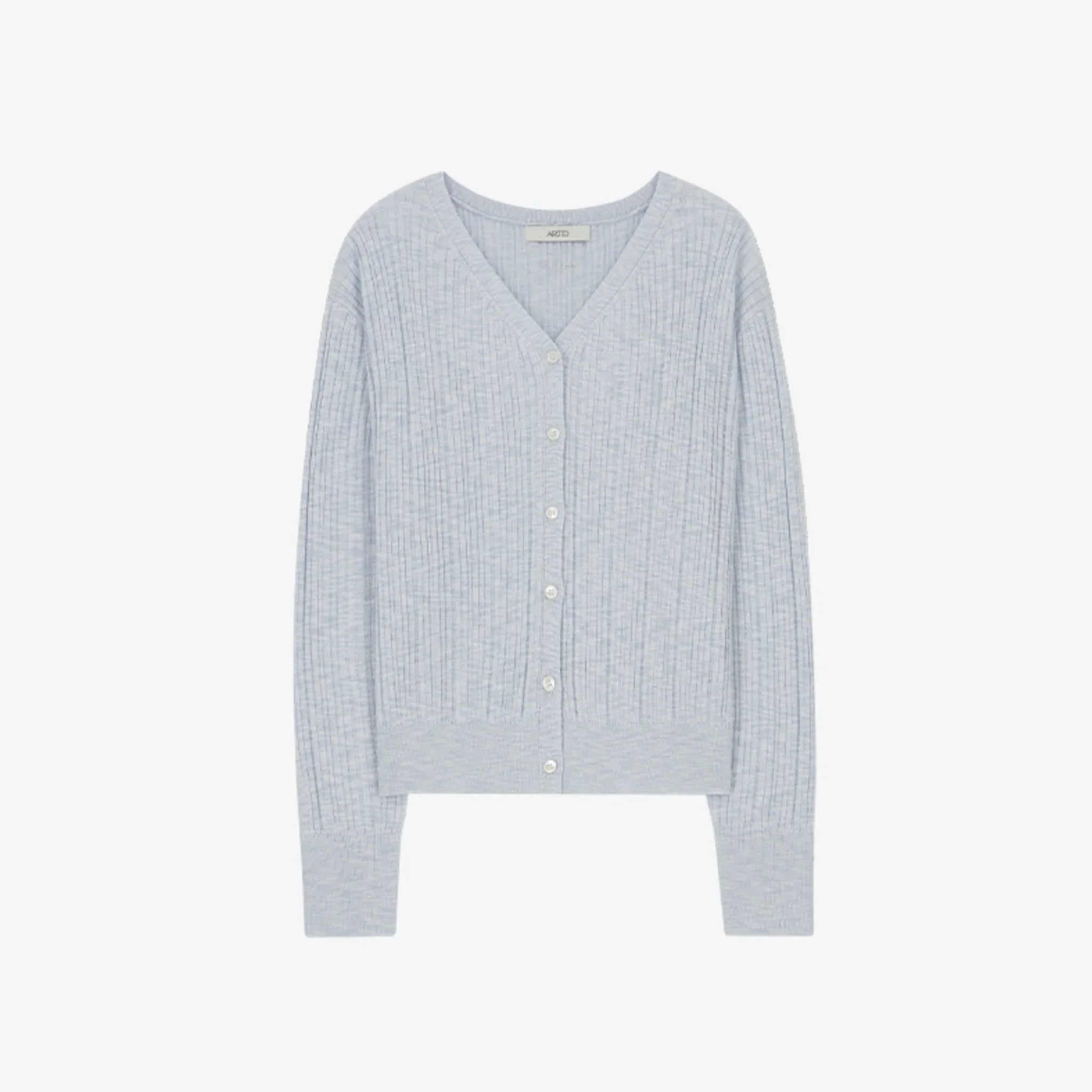 ARTID TWO-WAY UNBALANCE BUTTON-UP CARDIGAN SET-UP-6