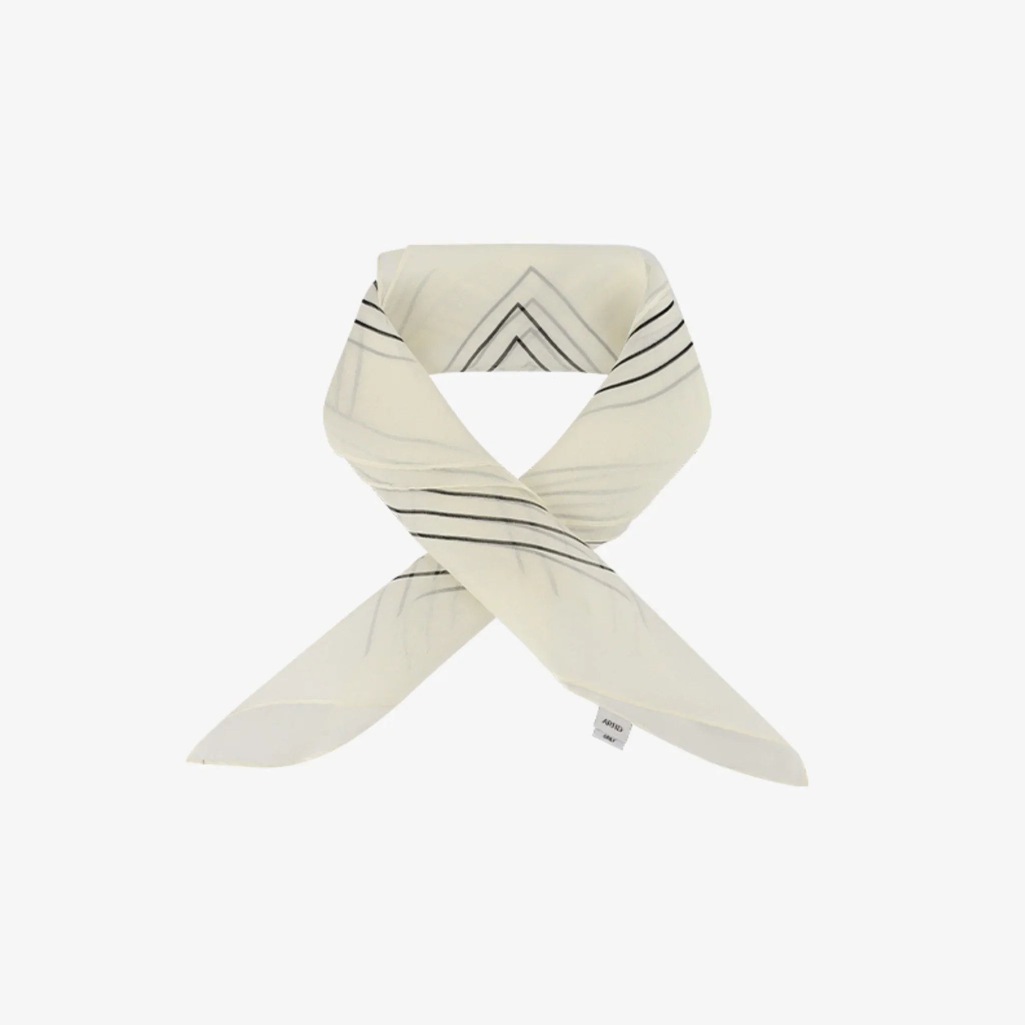 ARTID SILK LOGO SQUARE SCARF-6