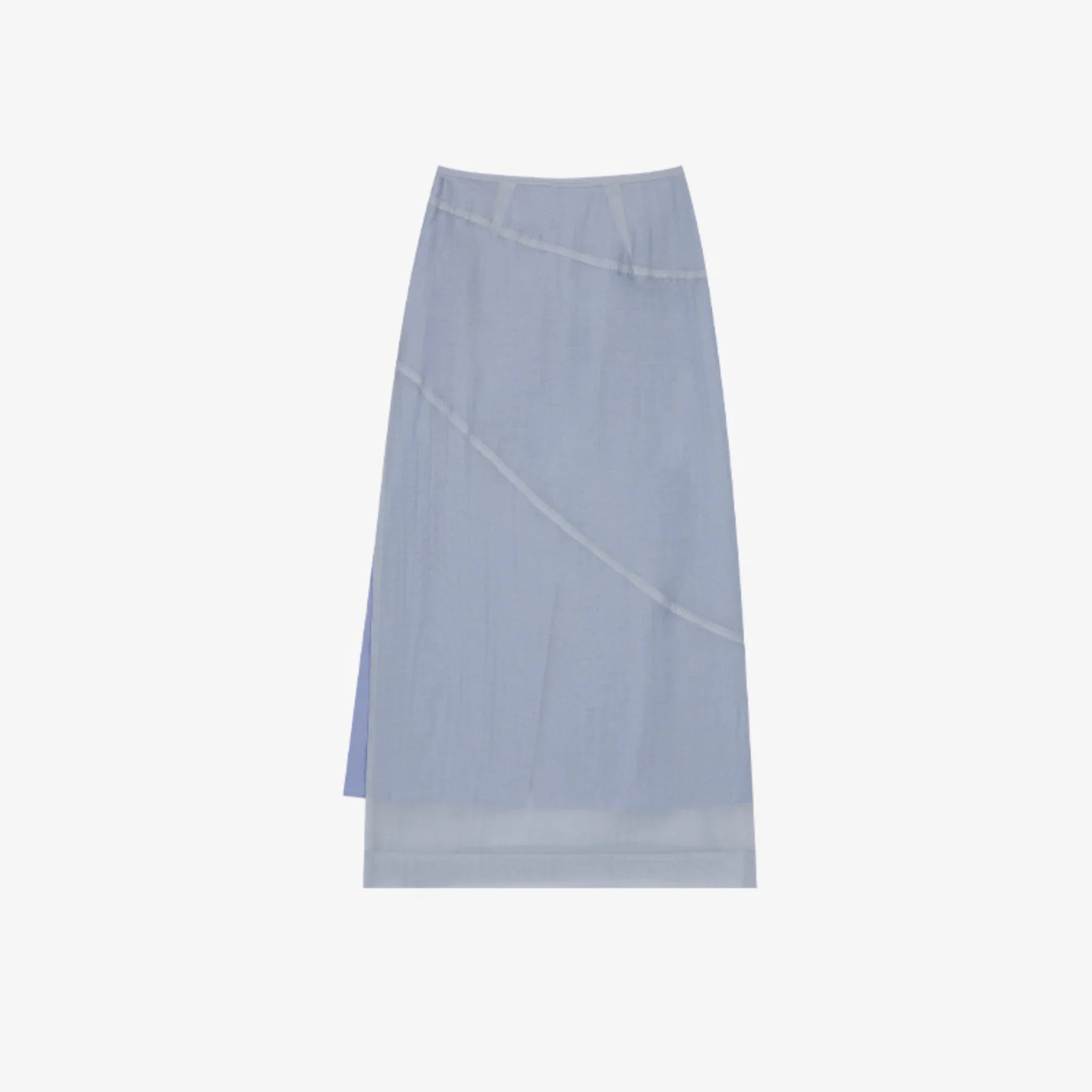 ARTID SEE THROUGH LAYERED LONG SKIRT-6
