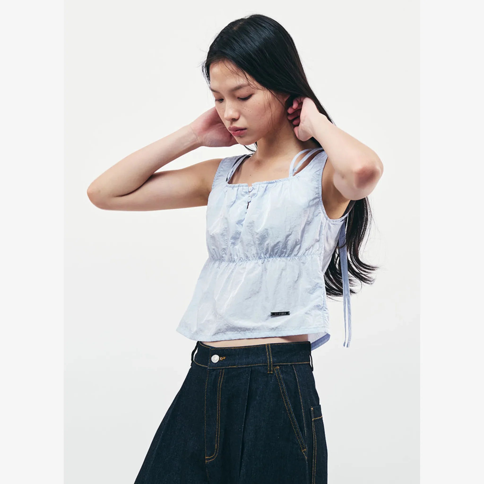CITYBREEZE DOUBLE STRAP SQUARE NECK SLEEVELESS TOP-6