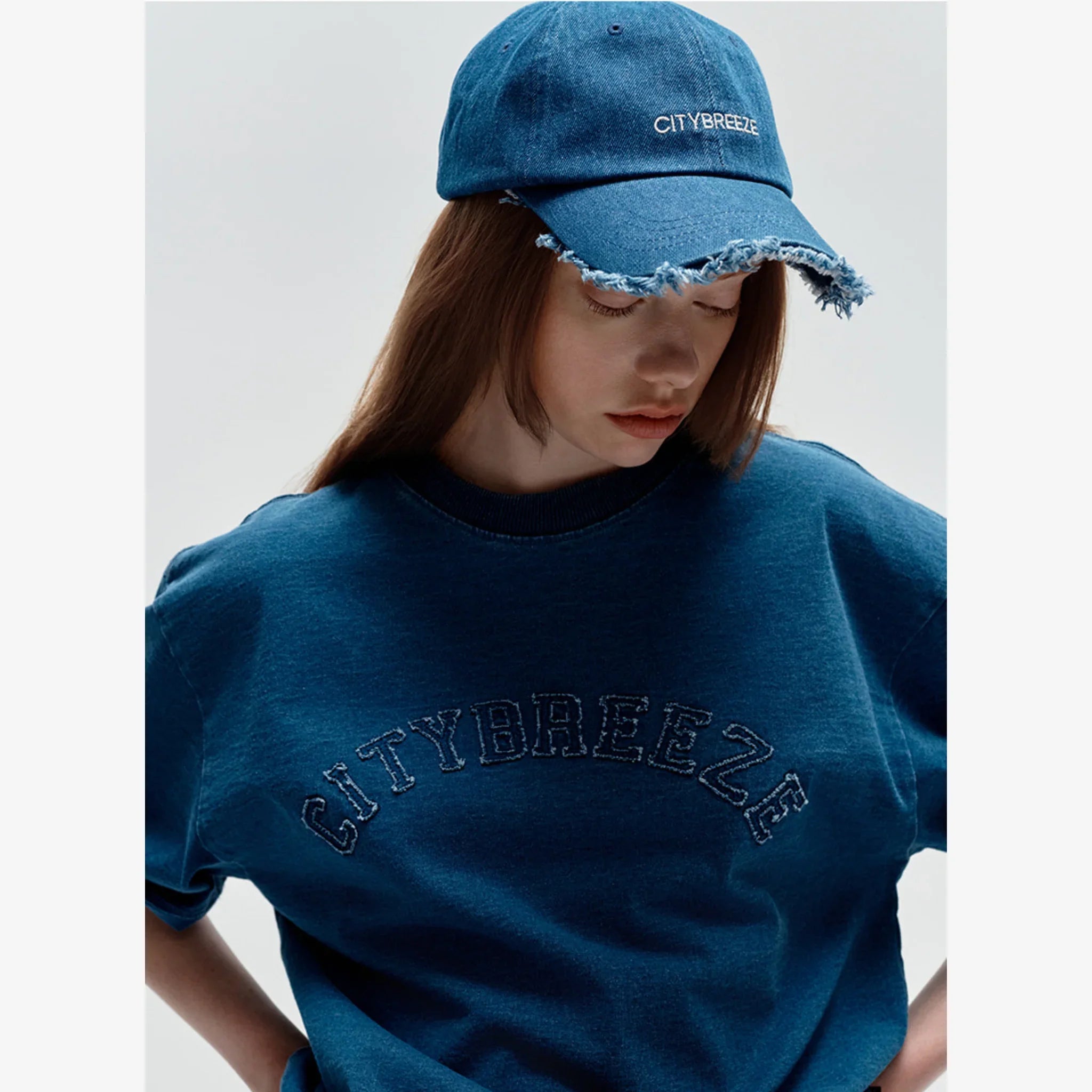 CITYBREEZE SCRATCH POINT VINTAGE DENIM BALLCAP-6