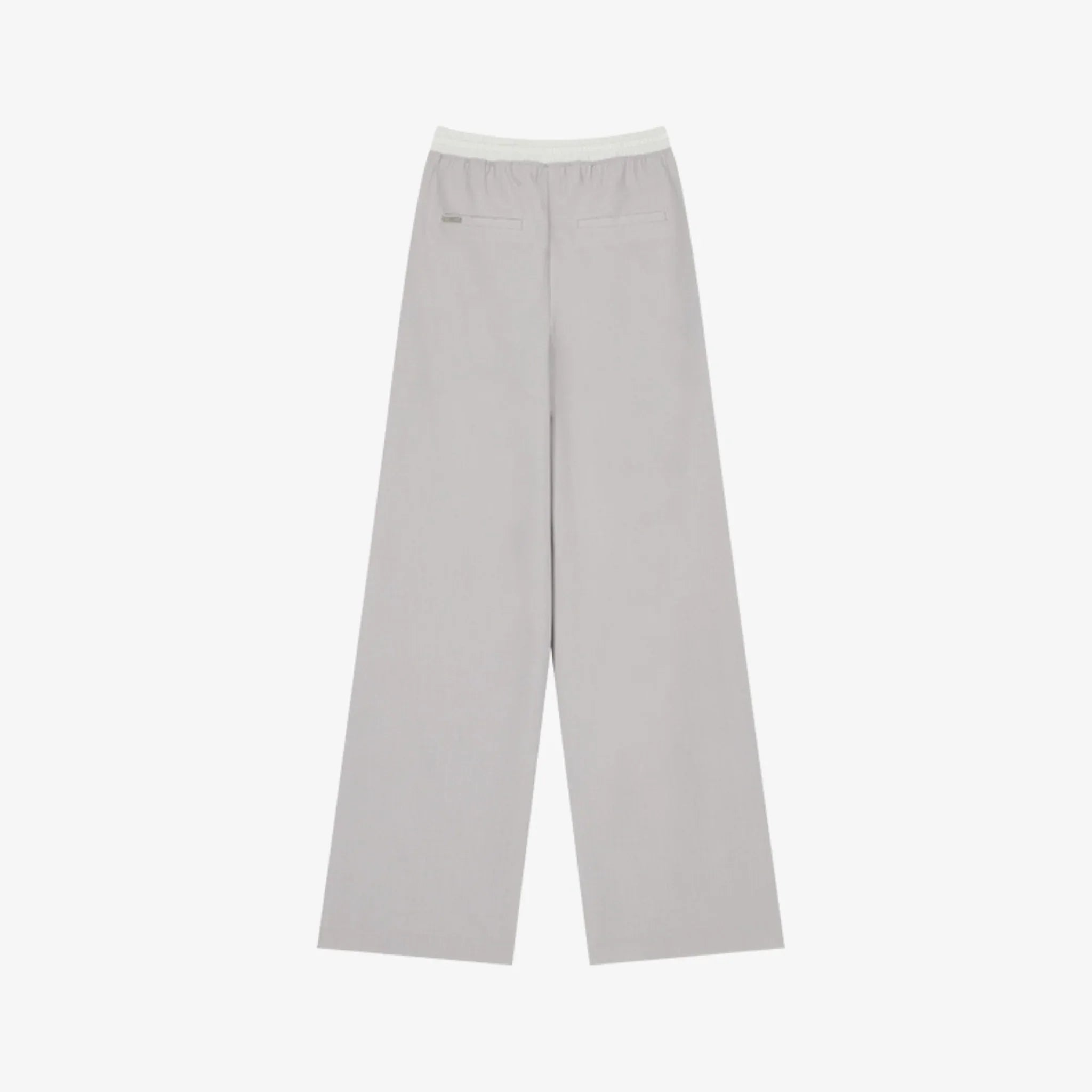 ARTID COLOR BLOCK STRING WIDE PANTS-6