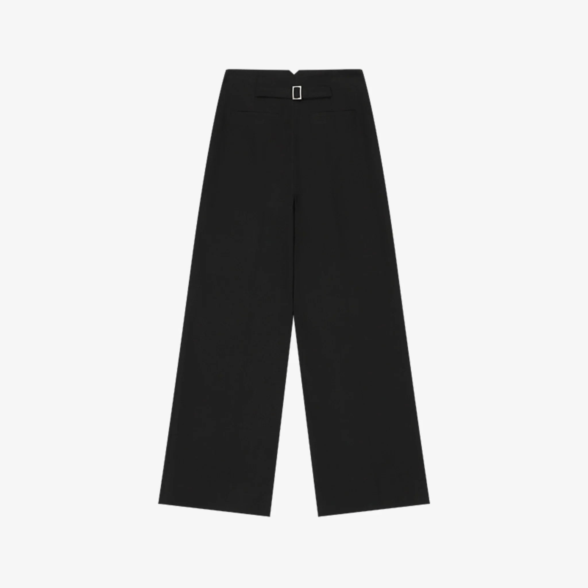 ARTID LINEN BUCKLE WIDE PANTS-6