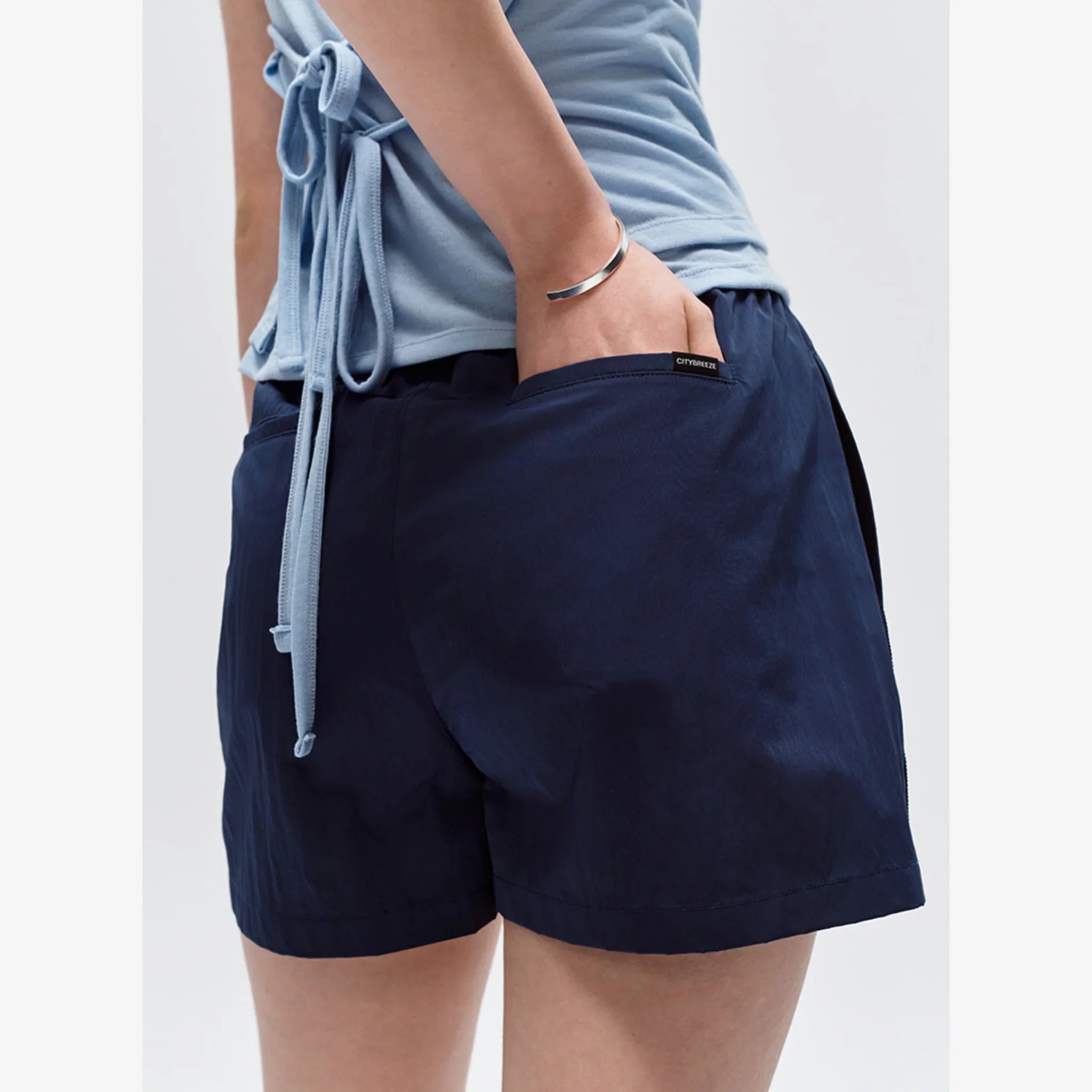 CITYBREEZE TRIMMED NYLON SHORTS-7