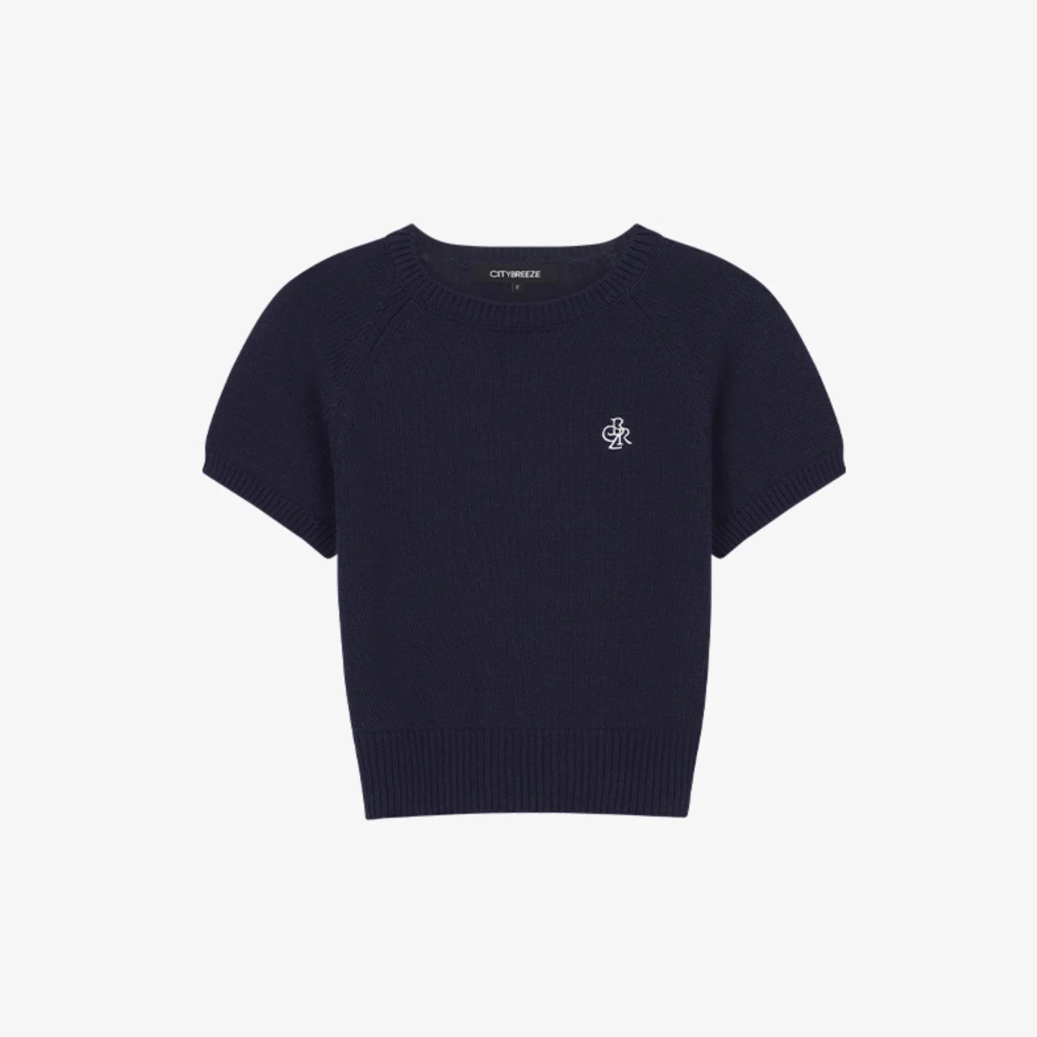 CITYBREEZE SMALL SYMBOL LOGO HALF-SLEEVE KNIT-10
