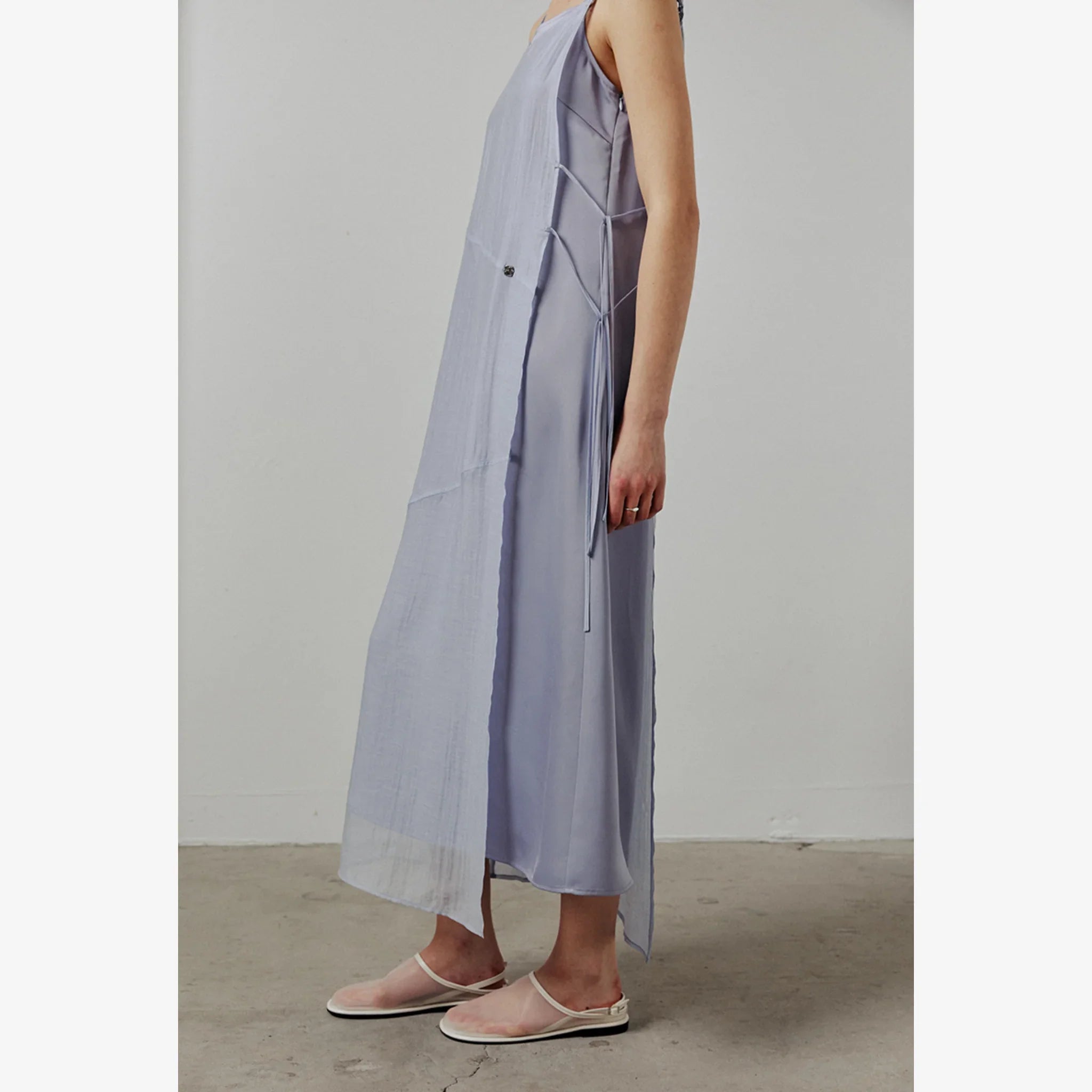 ARTID LAYERED SLEEVELESS DRESS-7