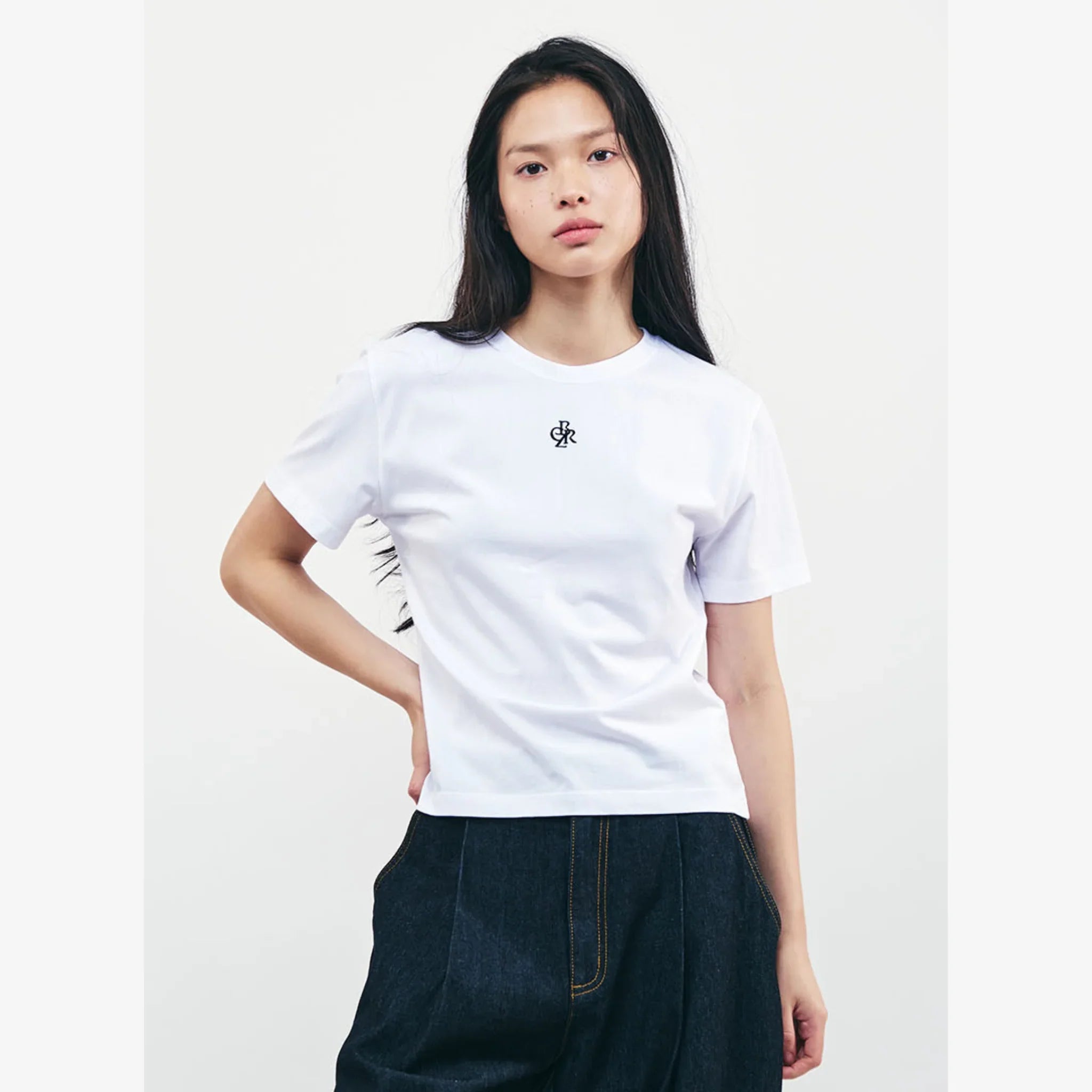 CITYBREEZE SYMBOL LOGO EMBROIDERED HALF-SLEEVE T-SHIRT-3