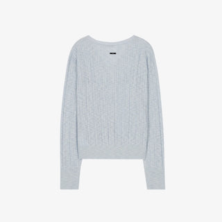 ARTID TWO-WAY UNBALANCE BUTTON-UP CARDIGAN SET-UP