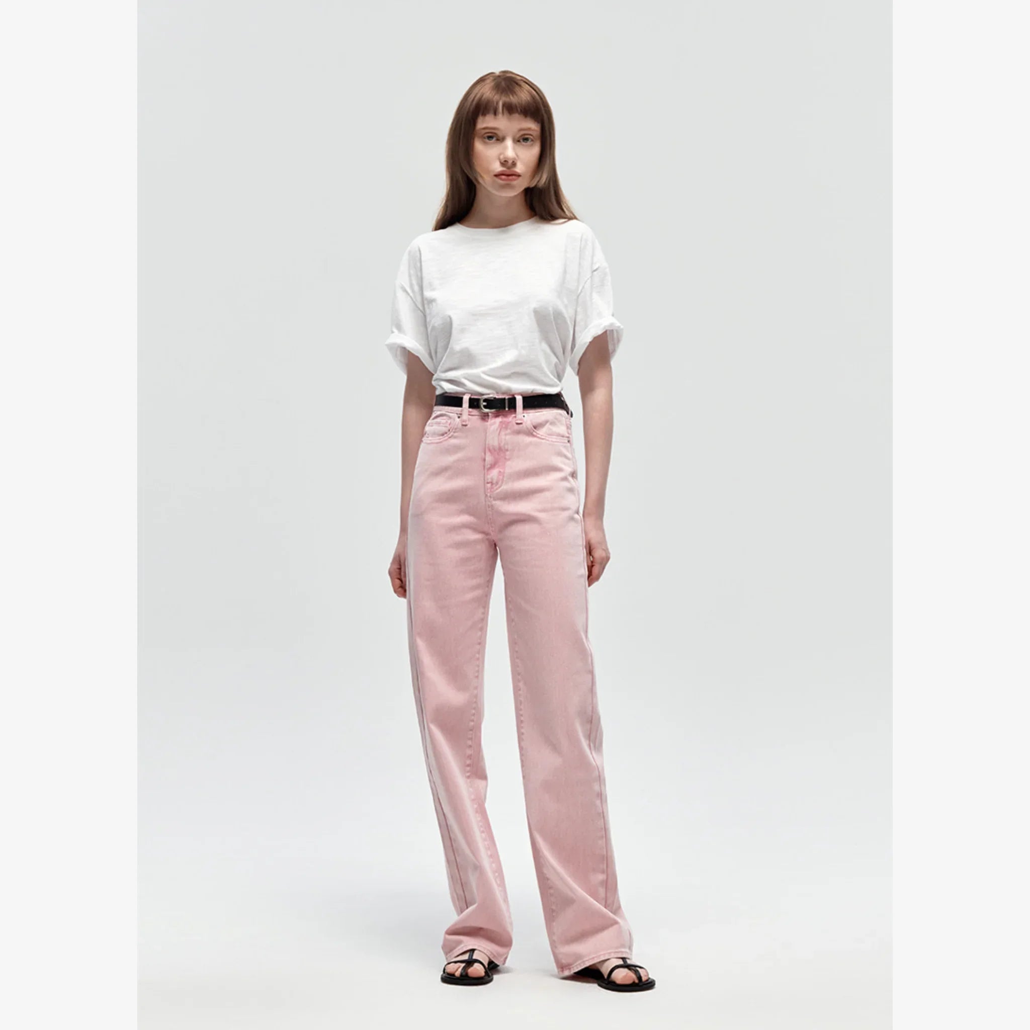 CITYBREEZE SLUB LOOSE FIT SHORT SLEEVE T SHIRT-3