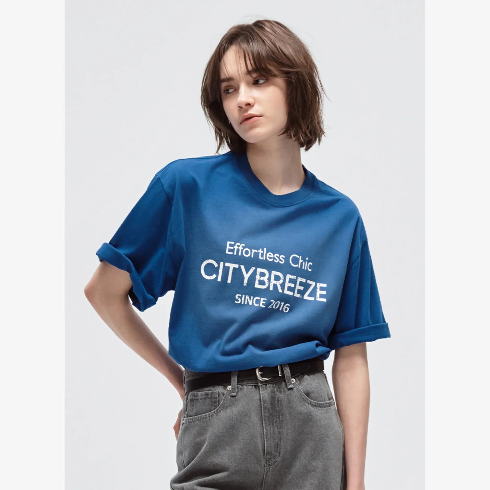 CITYBREEZE SMUDGE WASH HALF-SLEEVE T-SHIRT-7