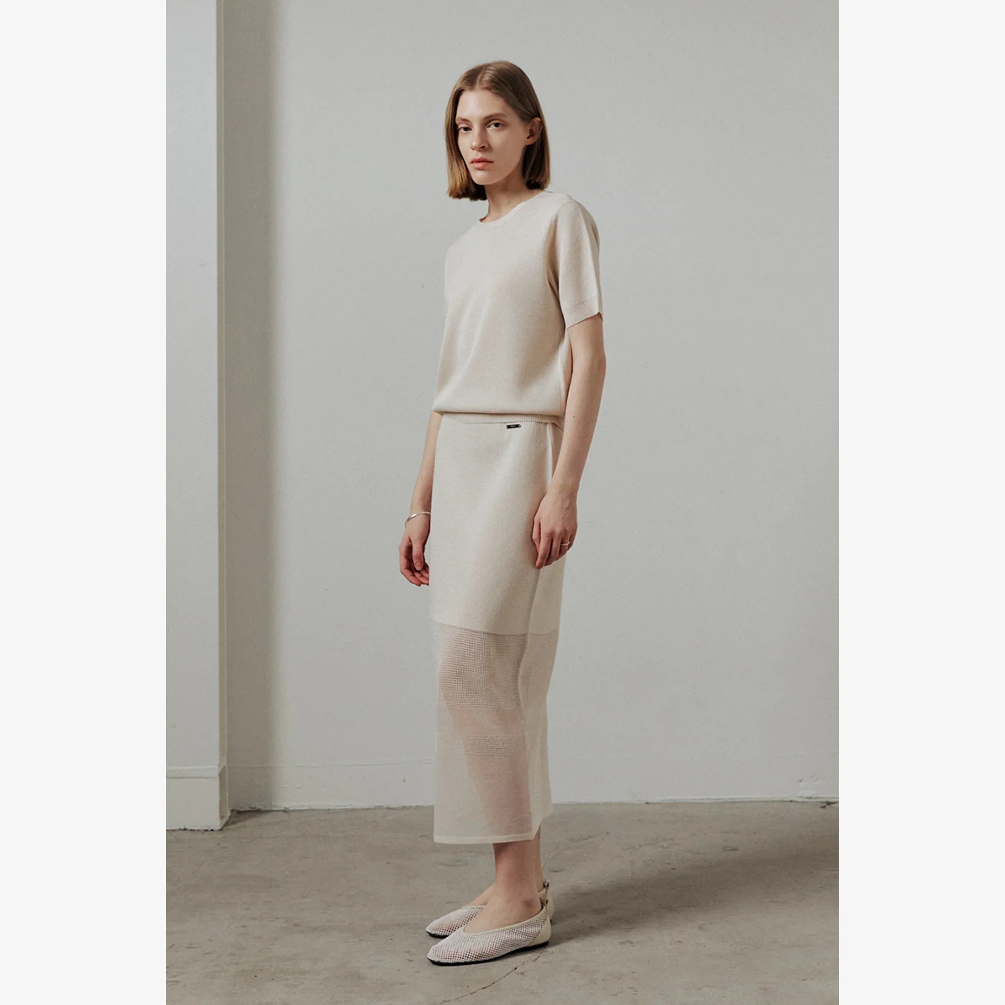 ARTID LINEN REVERSIBLE SHORT SLEEVE KNIT-8