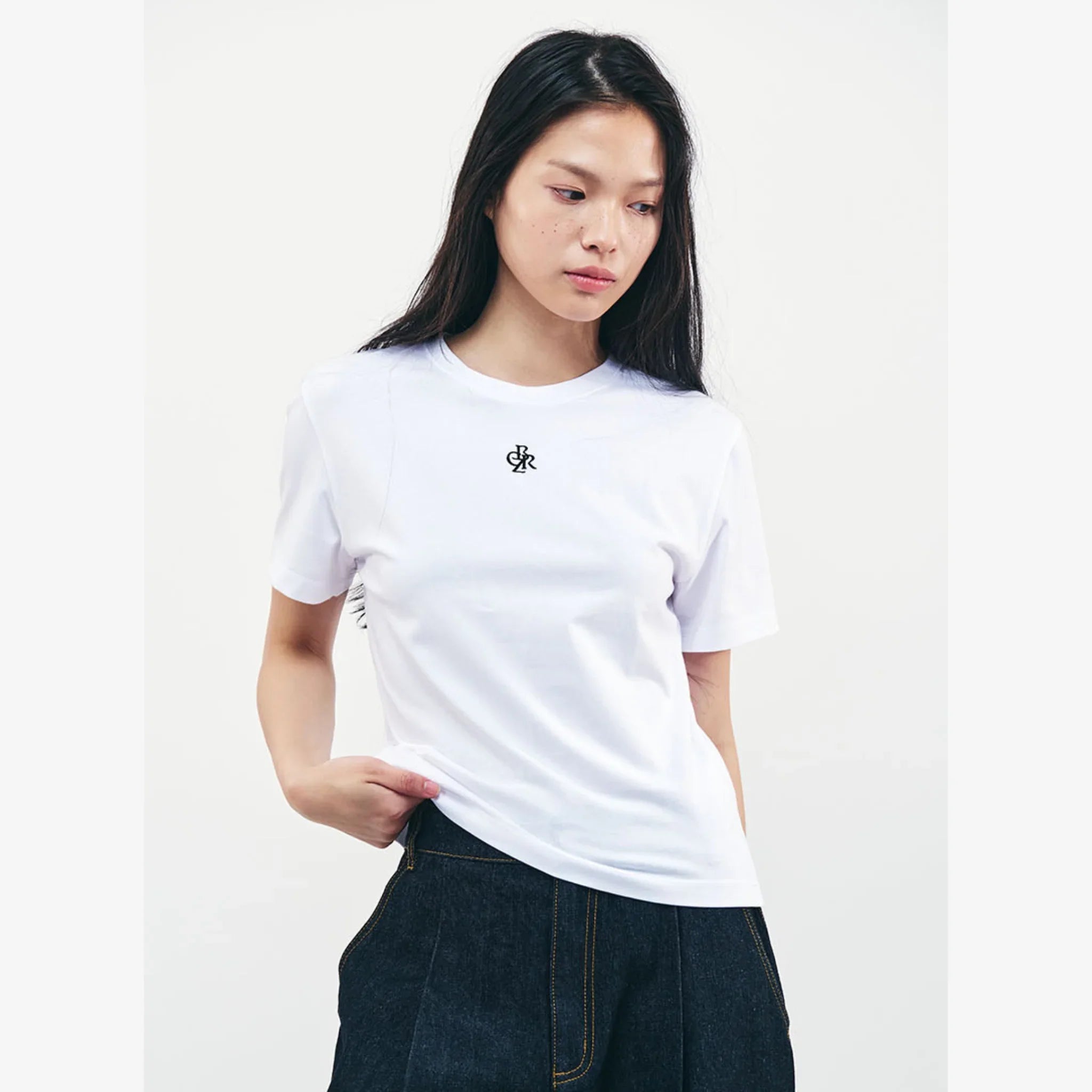 CITYBREEZE SYMBOL LOGO EMBROIDERED HALF-SLEEVE T-SHIRT-4
