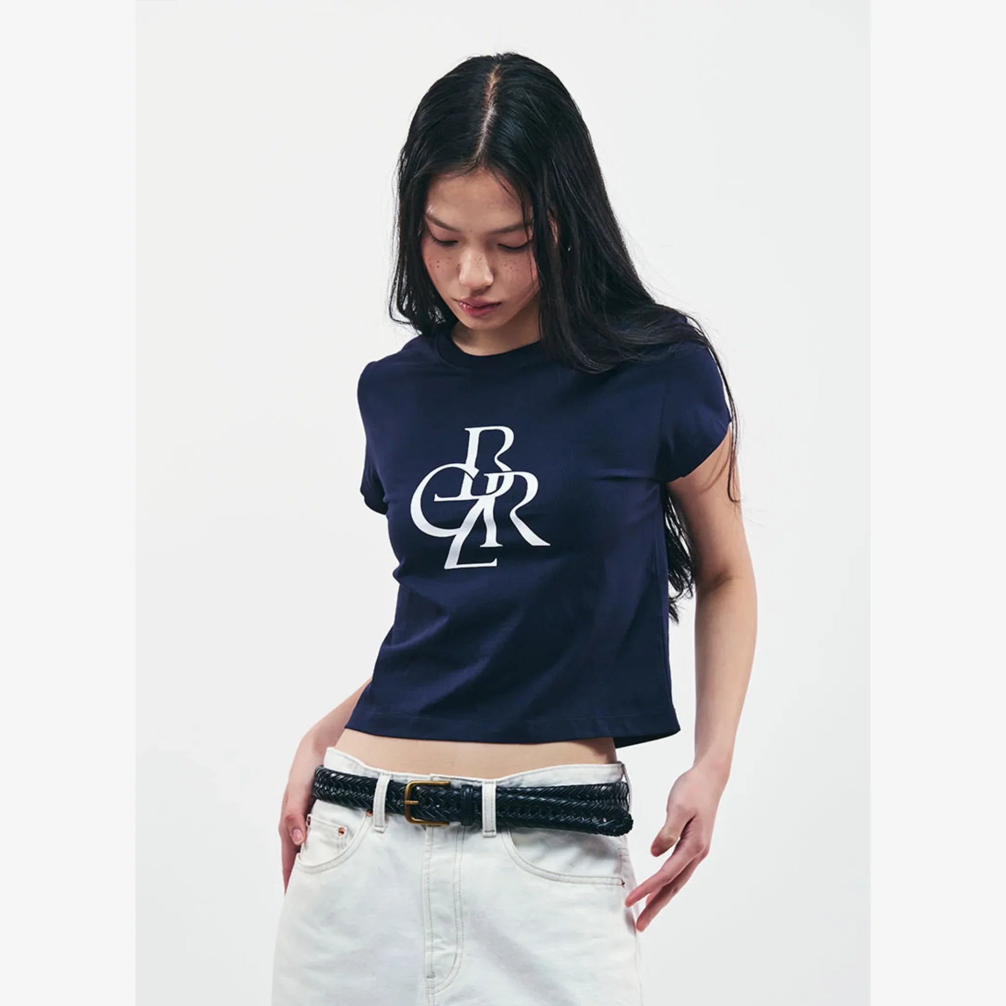 CITYBREEZE SYMBOL LOGO CROP HALF-SLEEVE T-SHIRT-8
