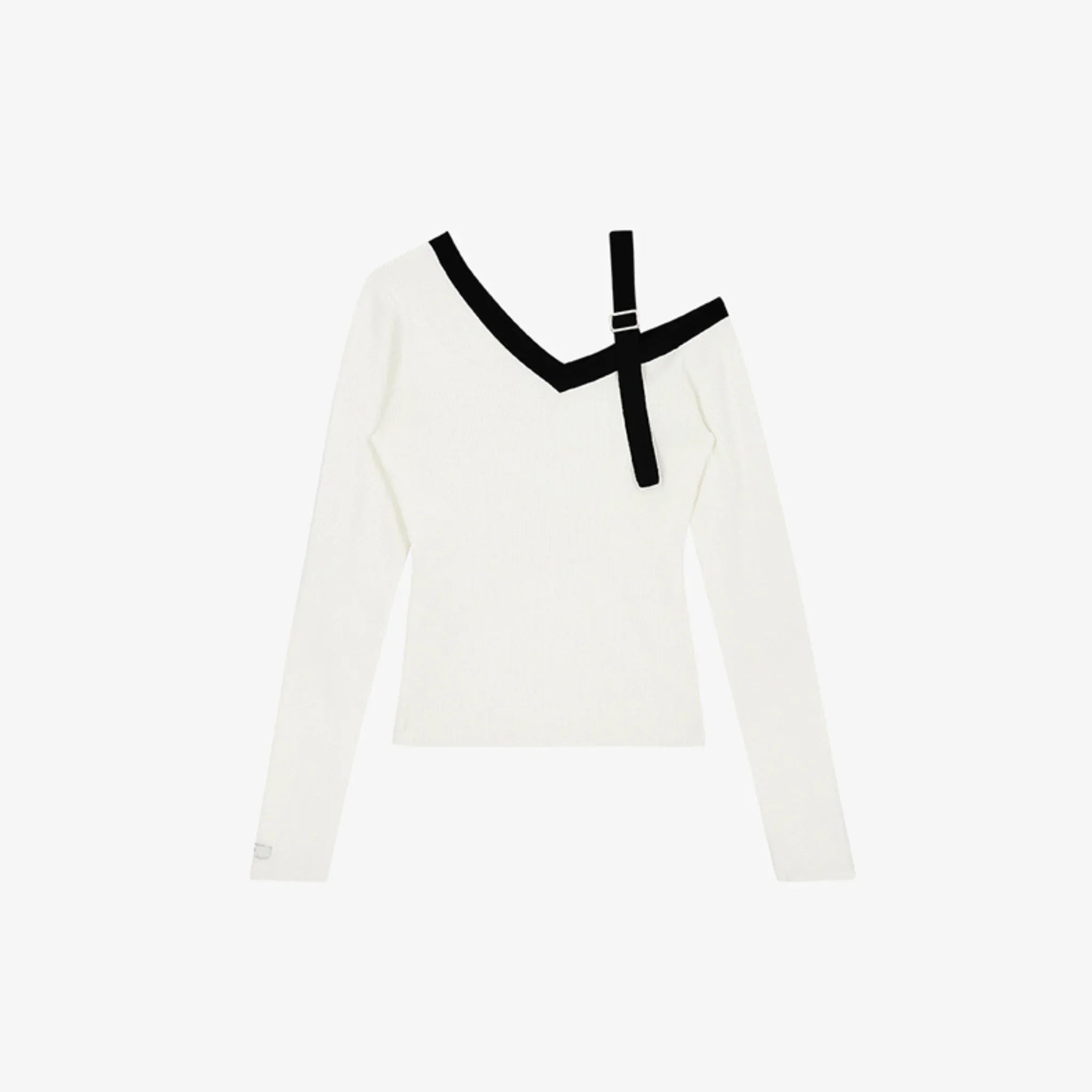 ARTID OFF-SHOULDER STRAP POINT KNIT