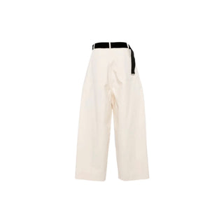 PLAN-C High Waist Wide Leg Trousers